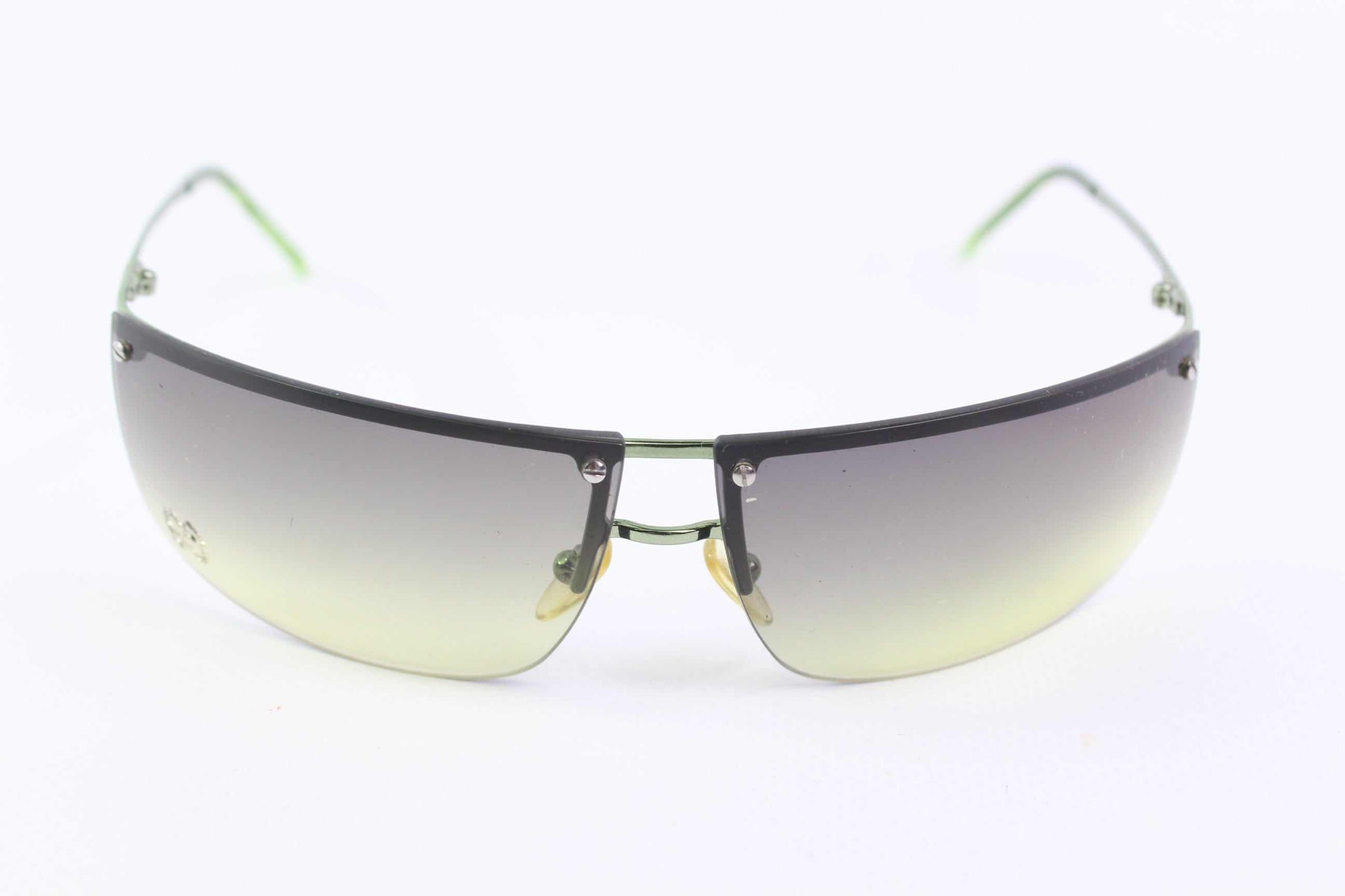 GUCCI Rhinestone Shades Green | LAYZSSHOP | Gucci Vintage