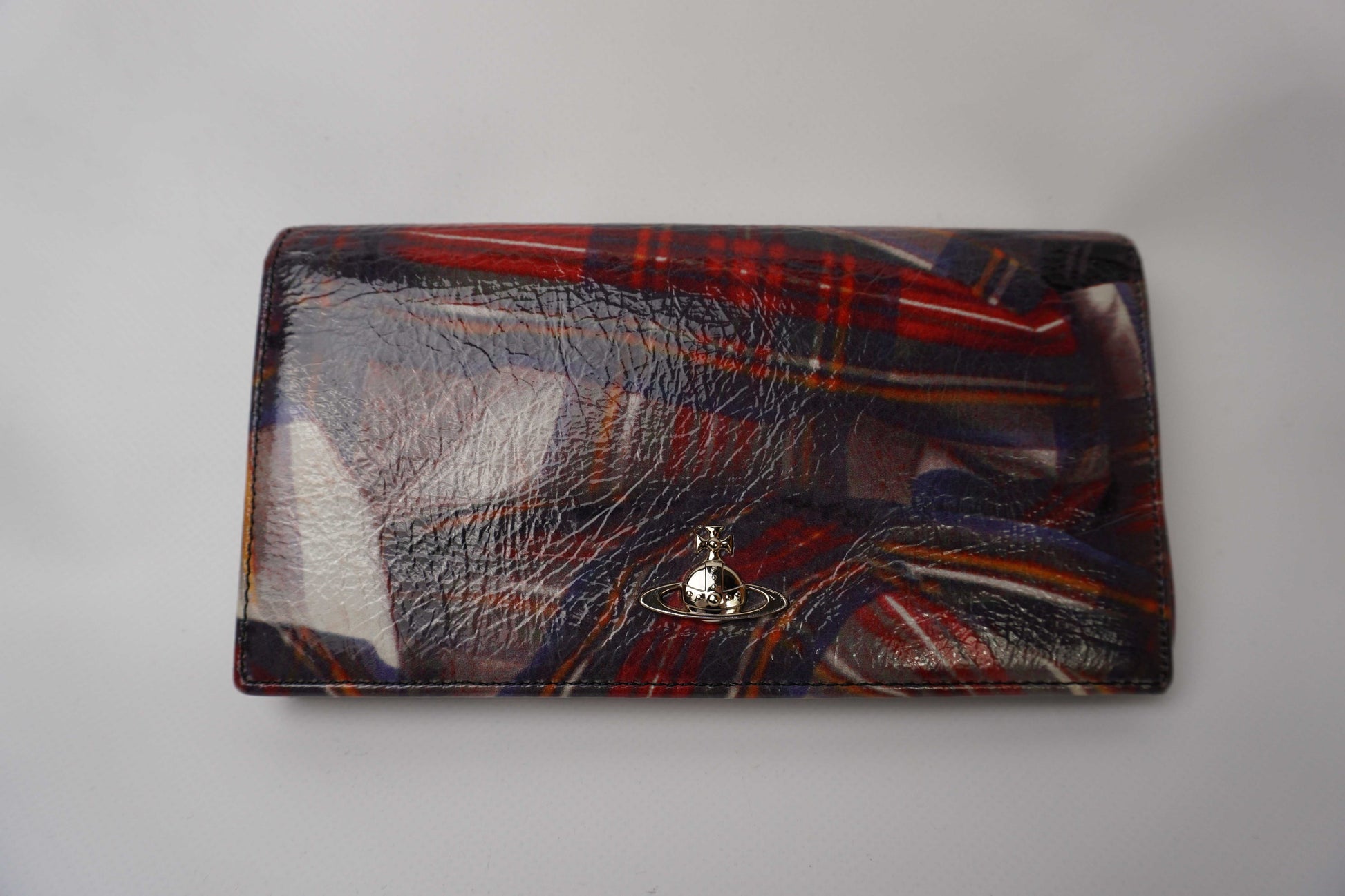 VIVIENNE WESTWOOD Longwallet Blue/Red | LAYZSSHOP | Vivienne Westwood Vintage