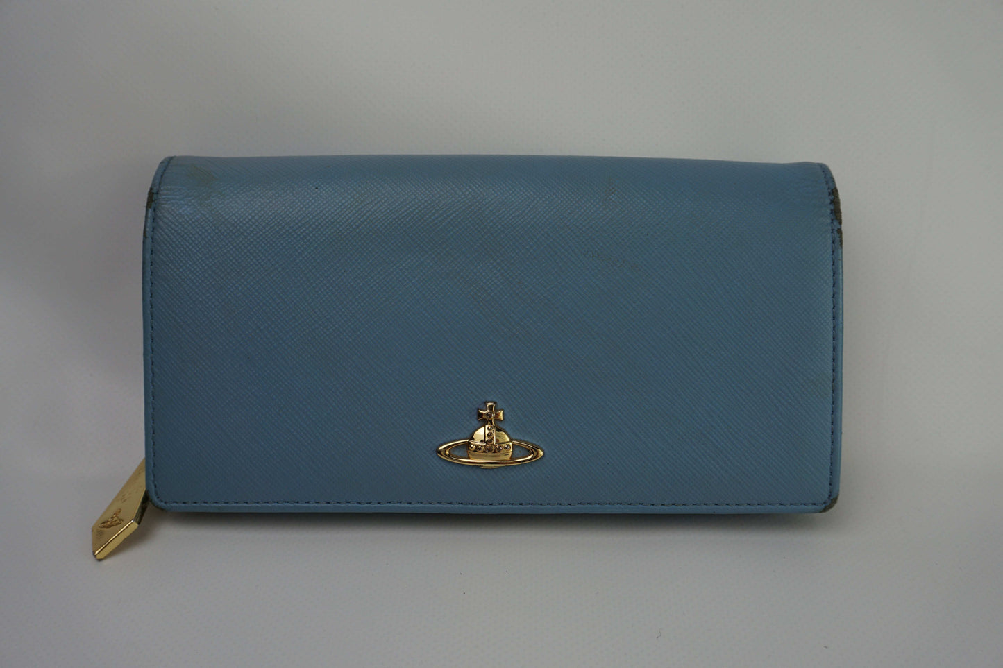 VIVIENNE WESTWOOD Longwallet Babyblue | LAYZSSHOP | Vivienne Westwood Vintage