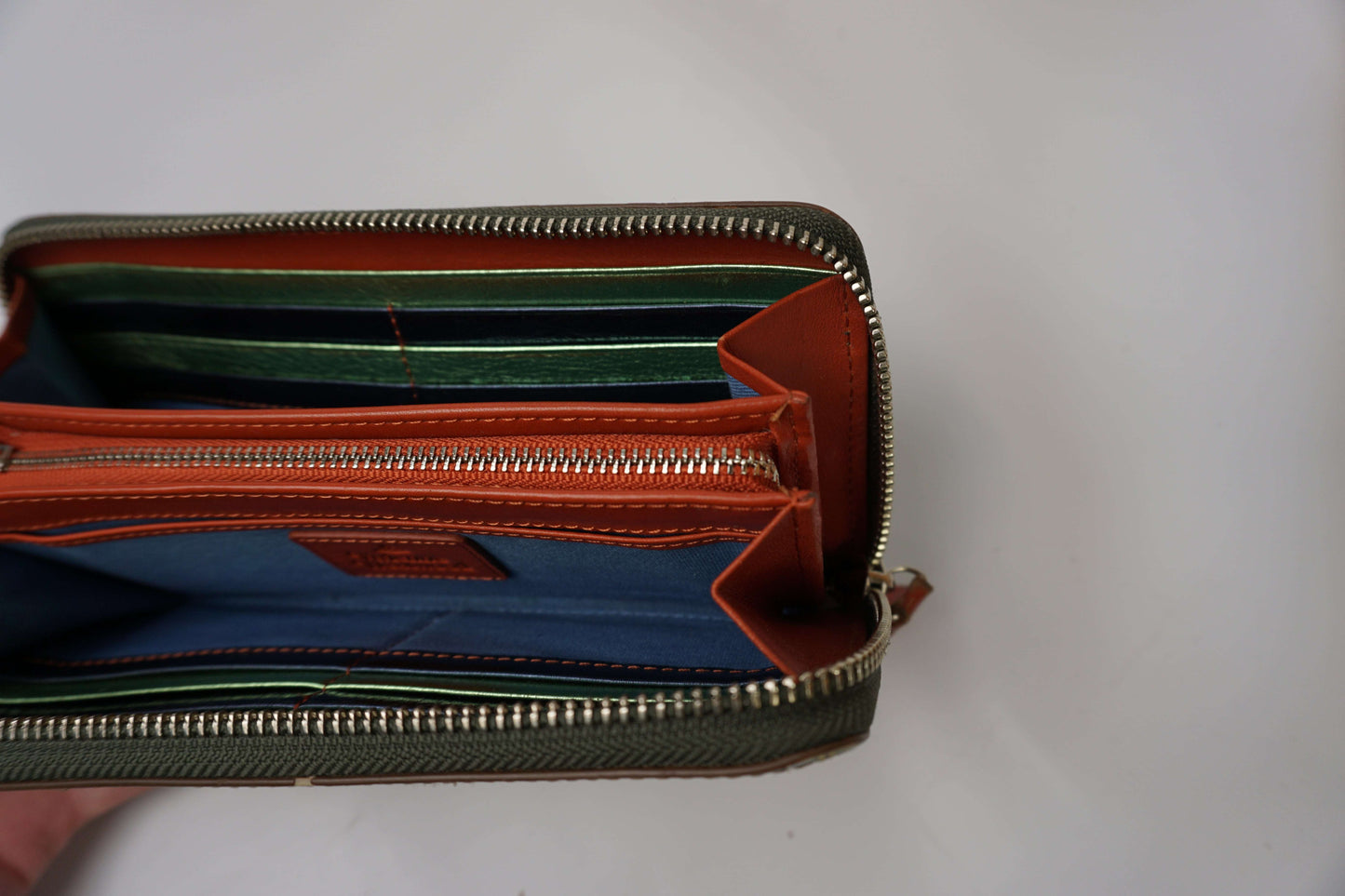 VIVIENNE WESTWOOD Longwallet Green | LAYZSSHOP | Vivienne Westwood Vintage