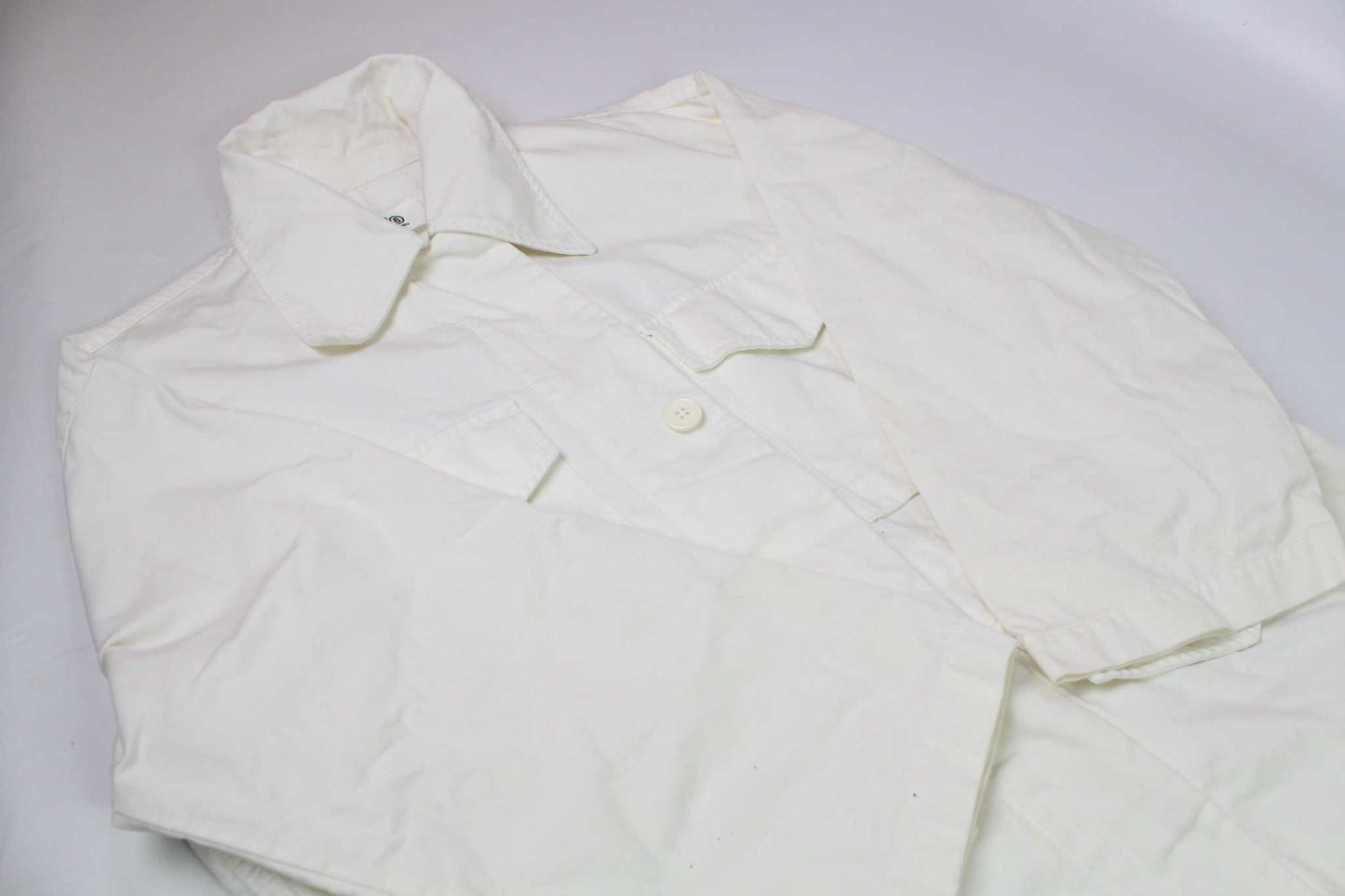 MAISON MARGIELA white jacket, size S-M, MM6 Margiela, 8/10 condition.