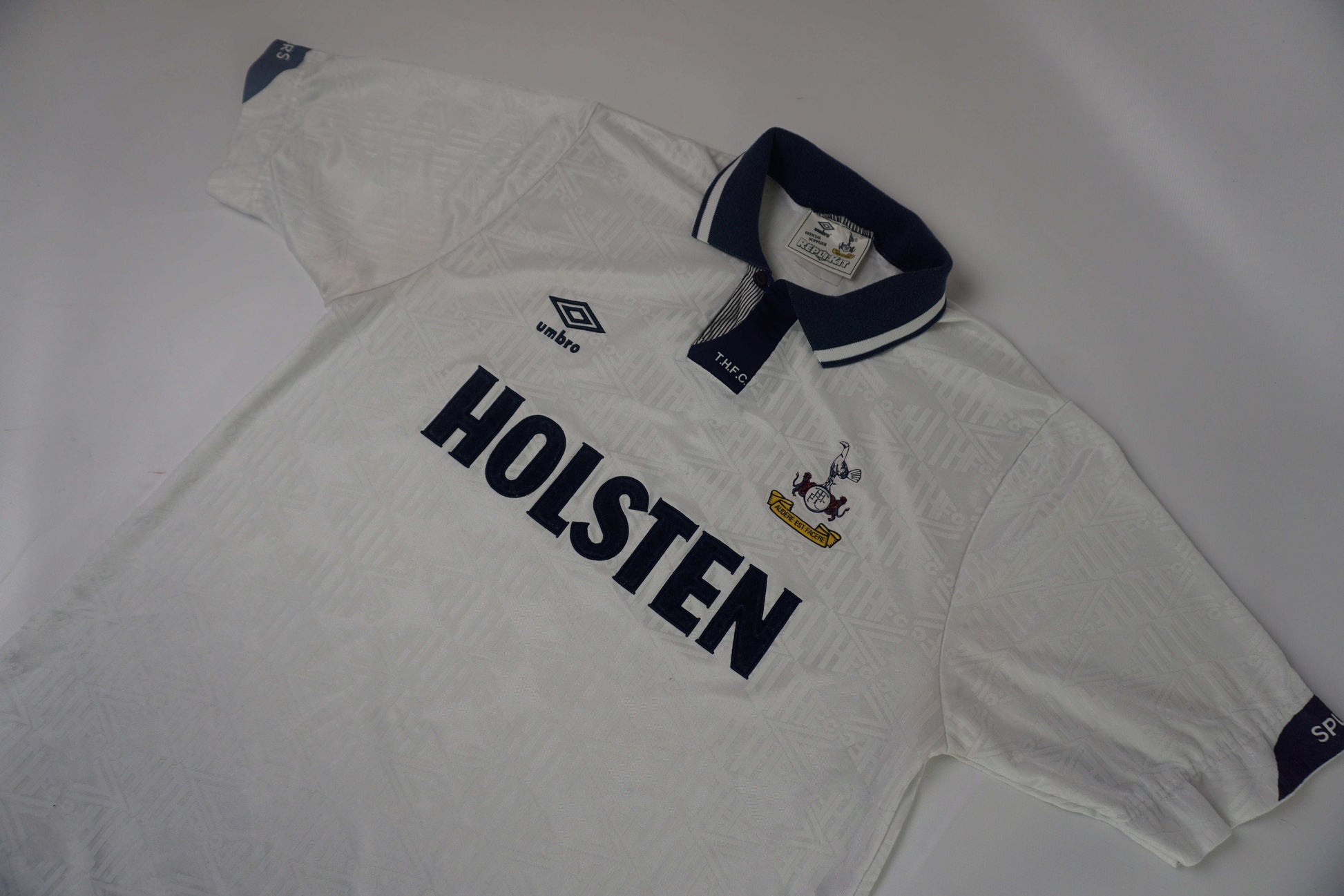 Tottenham Vintage Trikot „Holsten“ White 1991-1993 | LAYZSSHOP | Tottenham Vintage