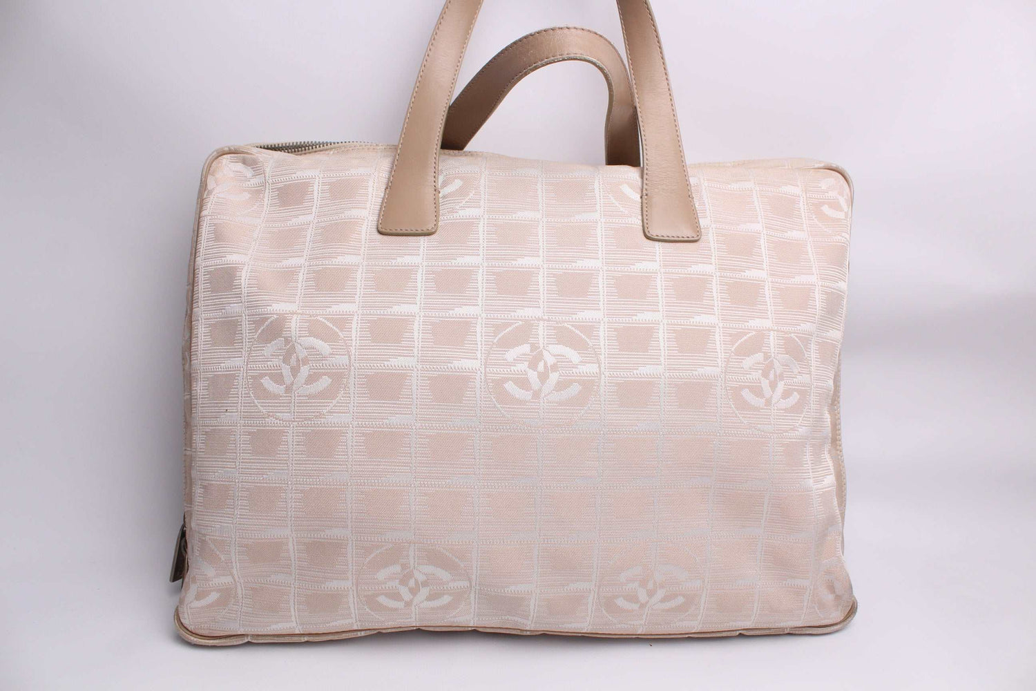 CHANEL Handbag Beige CC | LAYZSSHOP | Chanel Vintage