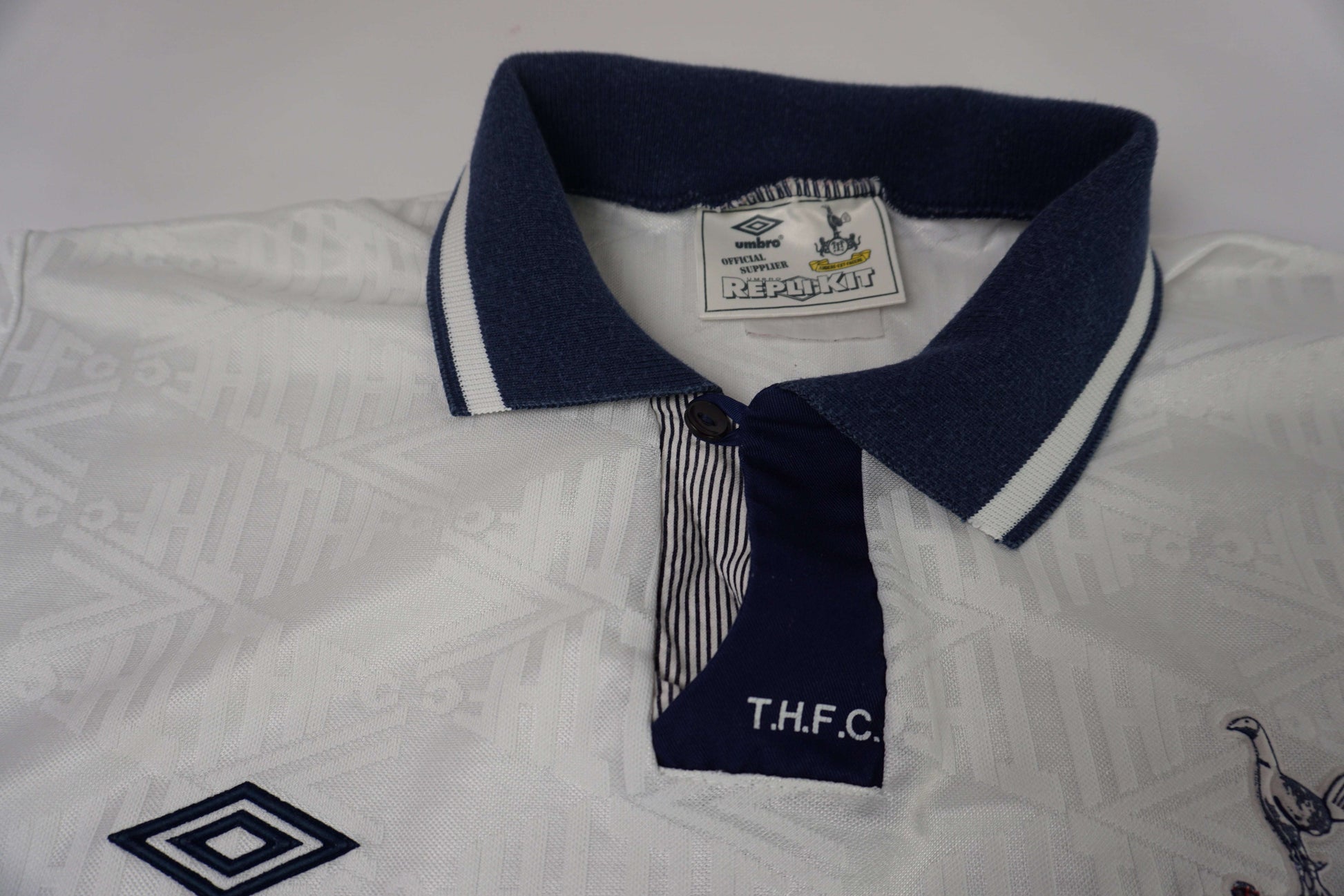 Tottenham Vintage Trikot „Holsten“ White 1991-1993 | LAYZSSHOP | Tottenham Vintage