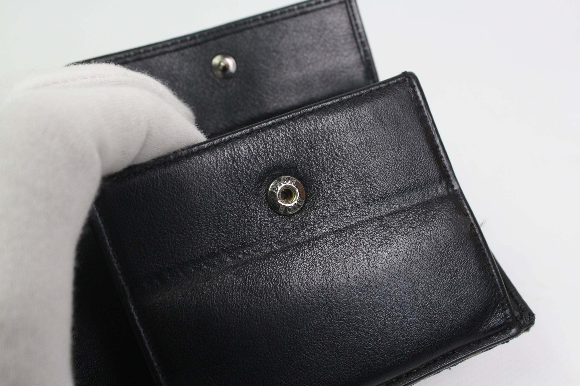 DIOR Trotter Portemonnaie Monogram | LAYZSSHOP | Dior Vintage