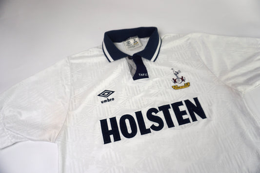 Tottenham Vintage Trikot „Holsten“ White 1991-1993 | LAYZSSHOP | Tottenham Vintage