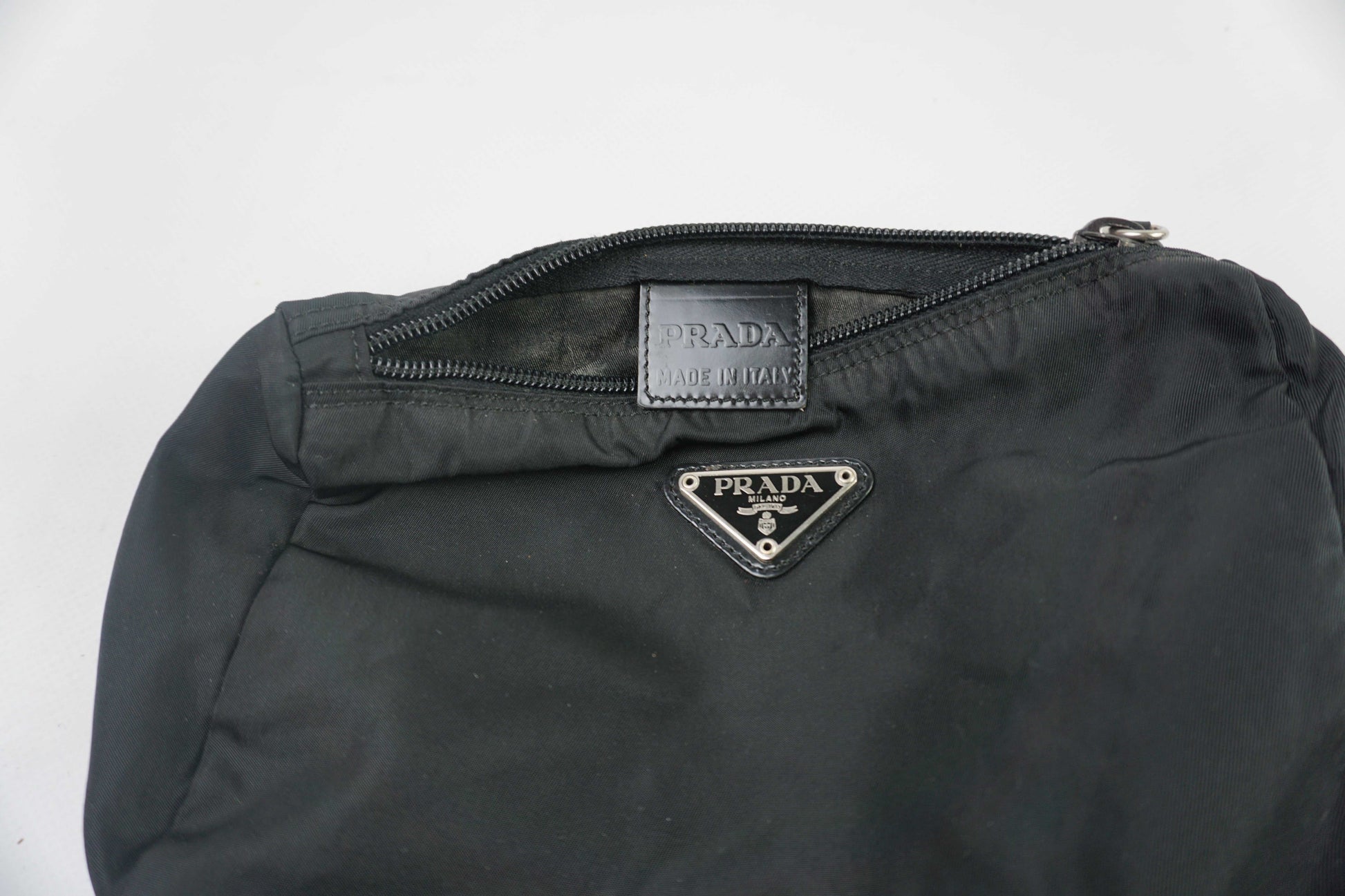 PRADA Pouch Black | LAYZSSHOP | Prada Vintage