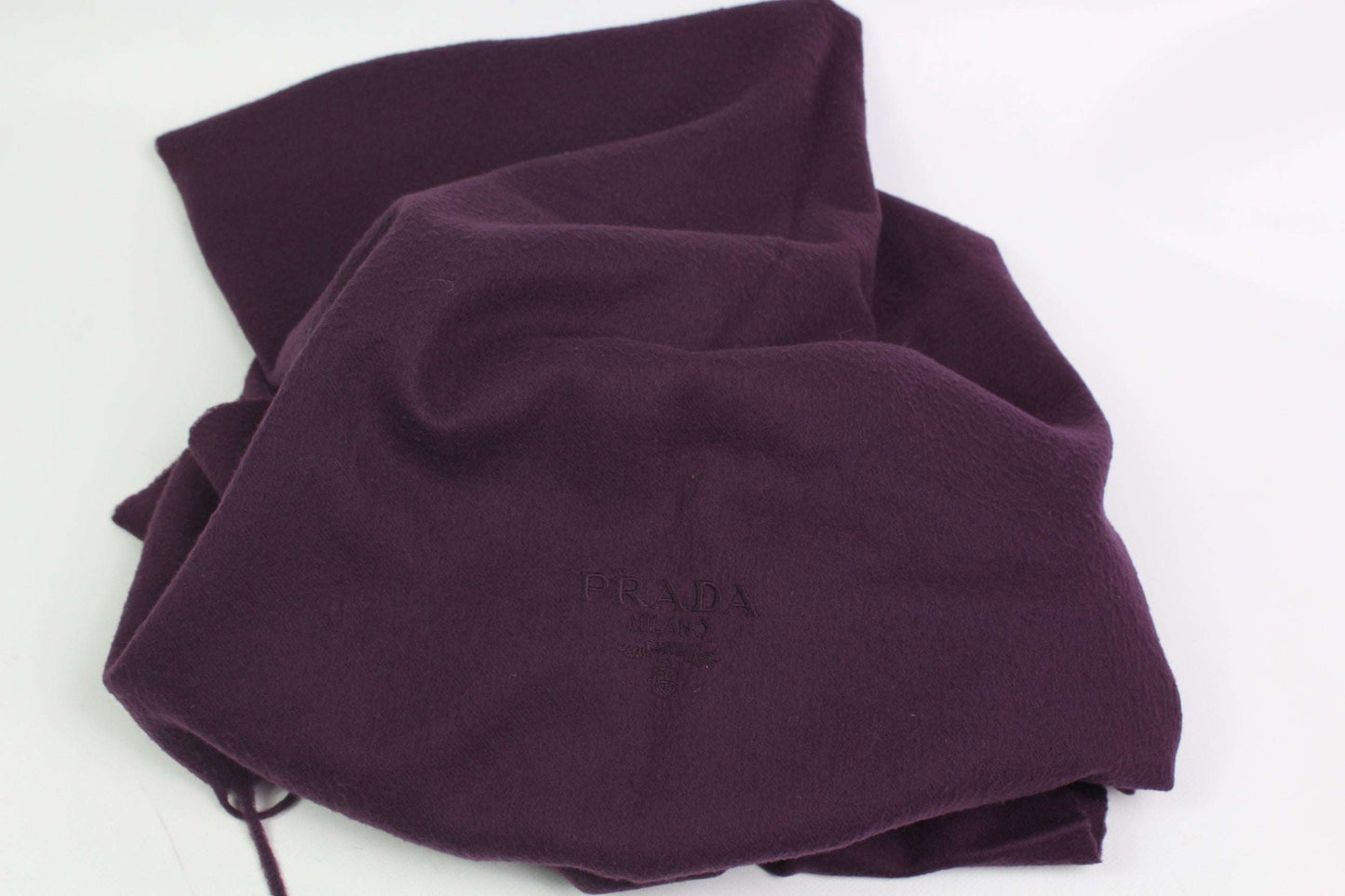 PRADA Wool Muffler Lila | LAYZSSHOP | Prada Vintage