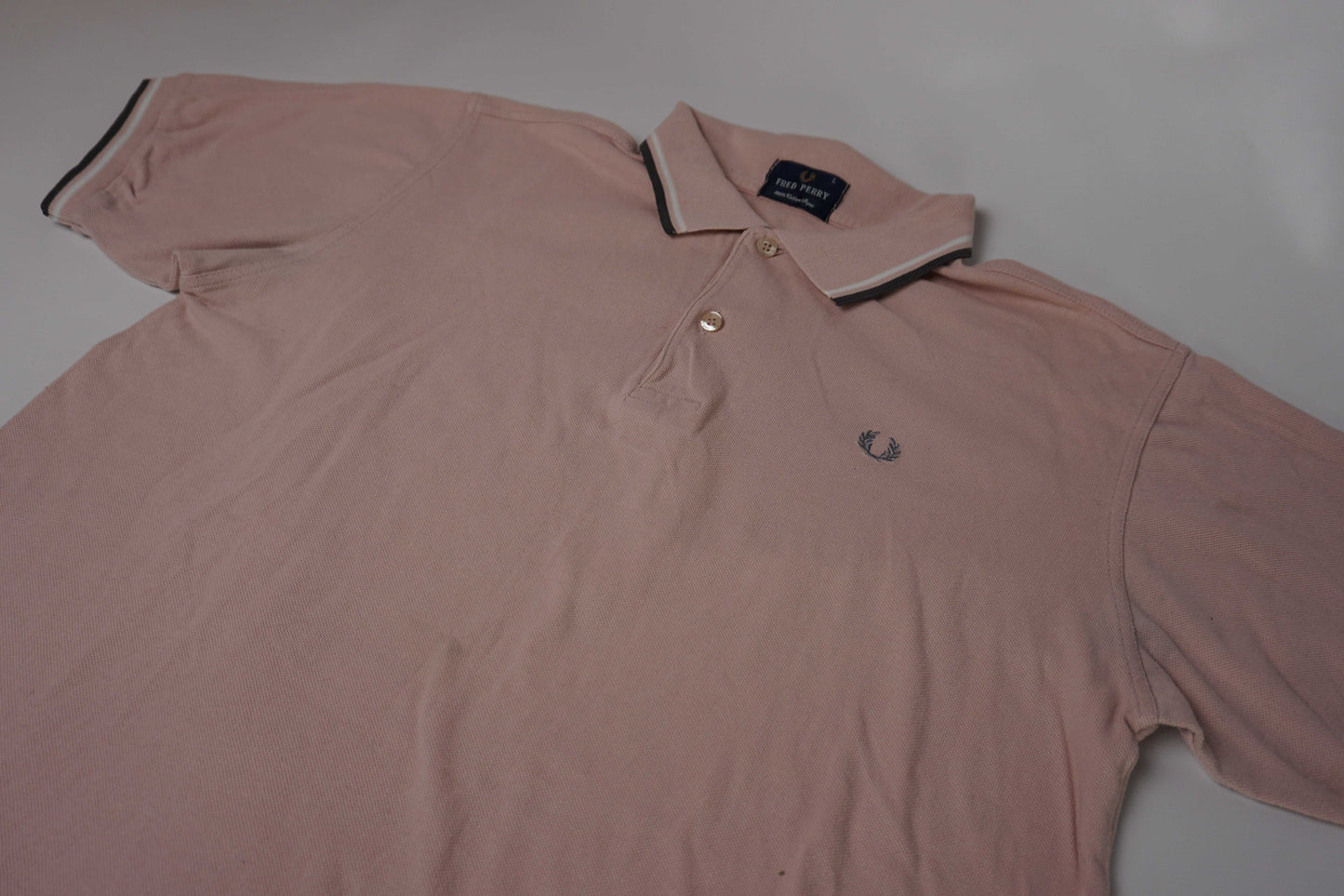 FRED PERRY Polo Shirt Light Red | LAYZSSHOP | Fred Perry Vintage