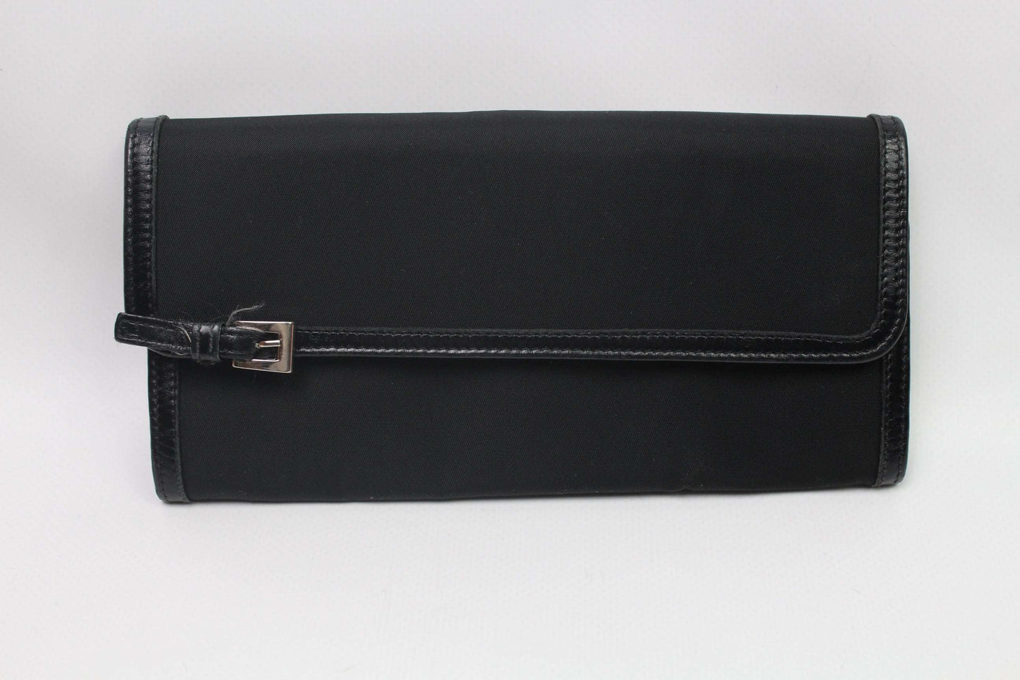 PRADA Longwallet Black | LAYZSSHOP | Prada Vintage