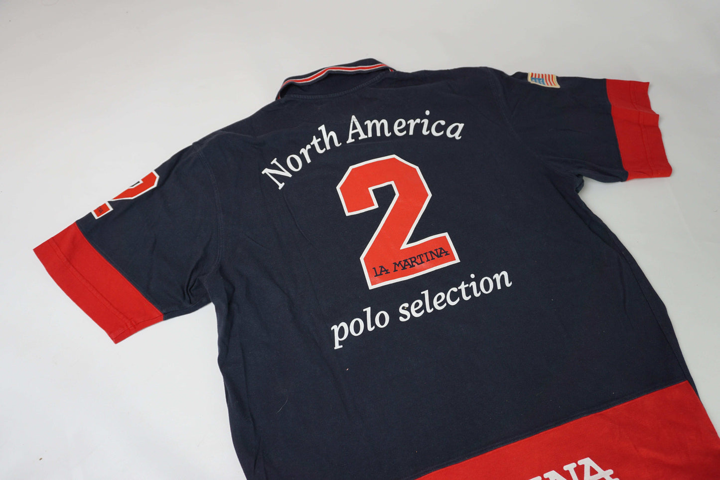 LA MARTINA Polo Shirt Darkblue/Red | LAYZSSHOP | La Martina Vintage