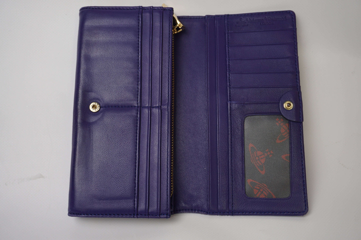 VIVIENNE WESTWOOD Longwallet Blue/Red | LAYZSSHOP | Vivienne Westwood Vintage