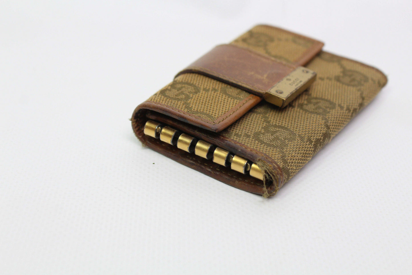 GUCCI Keyholder Monogram Gold | LAYZSSHOP | Gucci Vintage