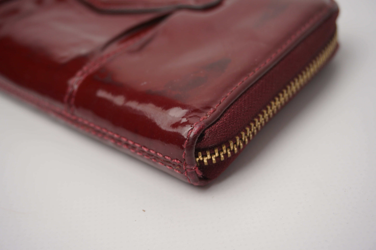 COACH Leather Portemonnaie Red | LAYZSSHOP | Coach Vintage