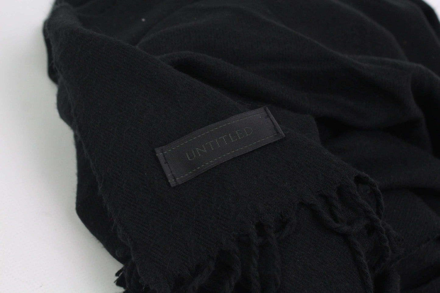 UNTITLED Muffler Black | LAYZSSHOP | Untitled Vintage