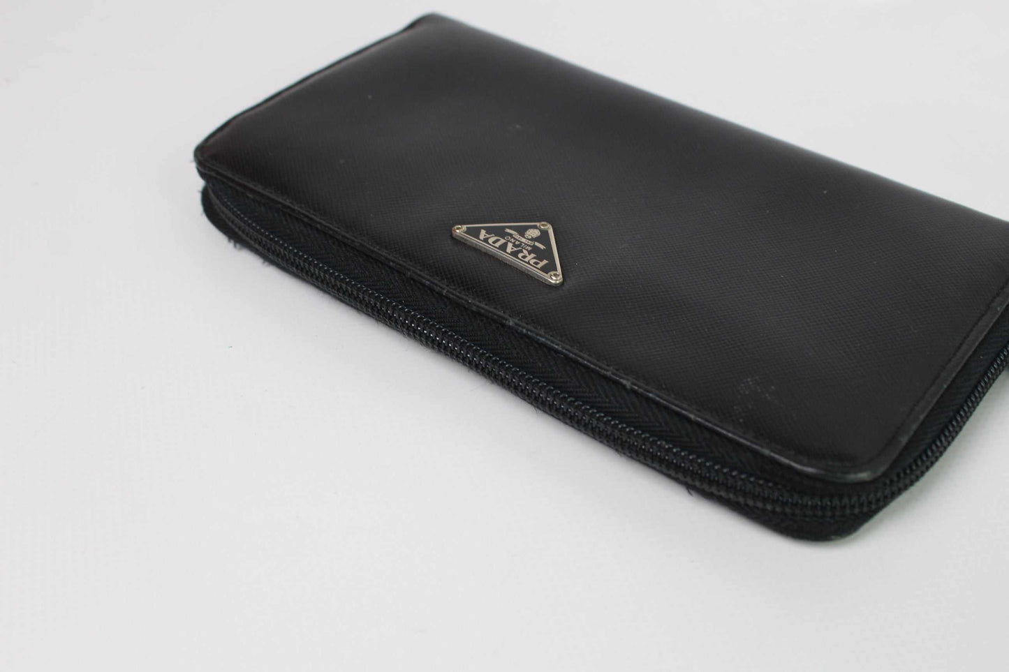 PRADA Longwallet Black | LAYZSSHOP | Prada Vintage