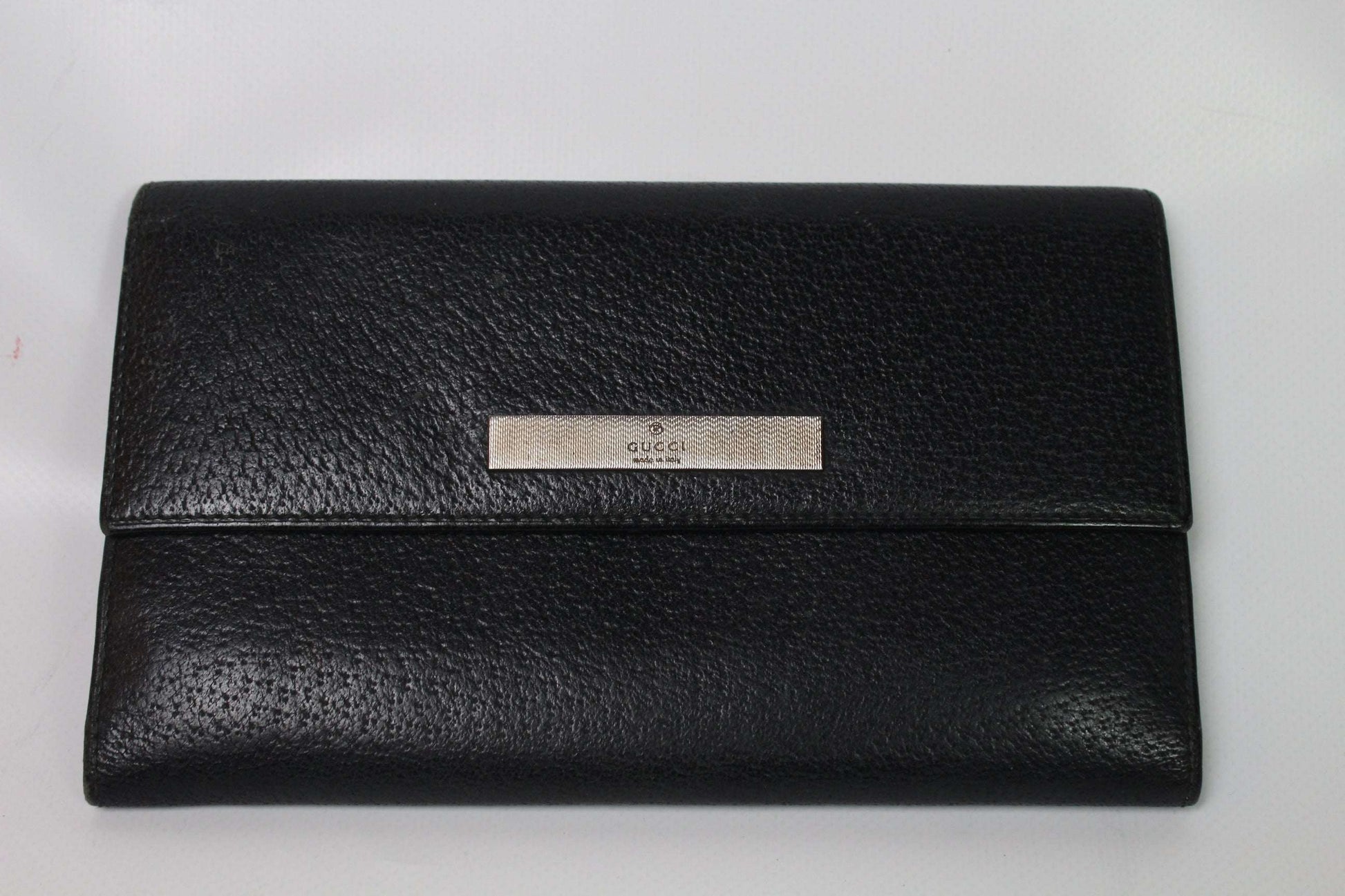 GUCCI Longwallet Black | LAYZSSHOP | Gucci Vintage