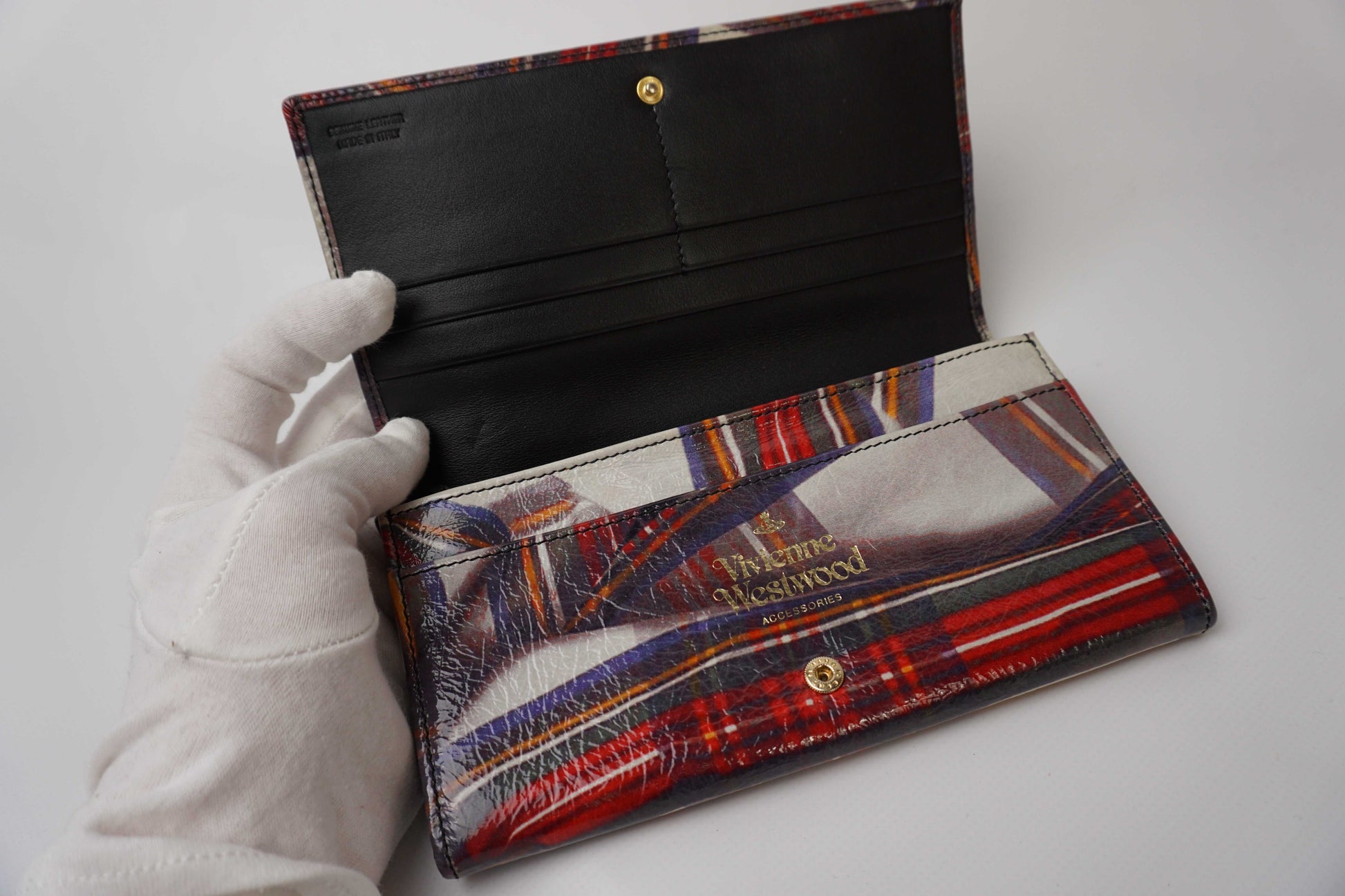 VIVIENNE WESTWOOD Longwallet Blue/Red | LAYZSSHOP | Vivienne Westwood Vintage