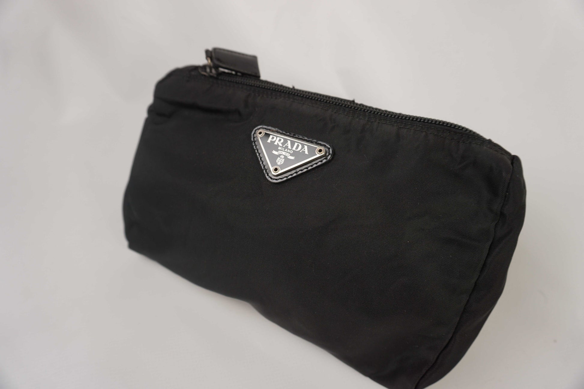 PRADA Pouch Black | LAYZSSHOP | Prada Vintage