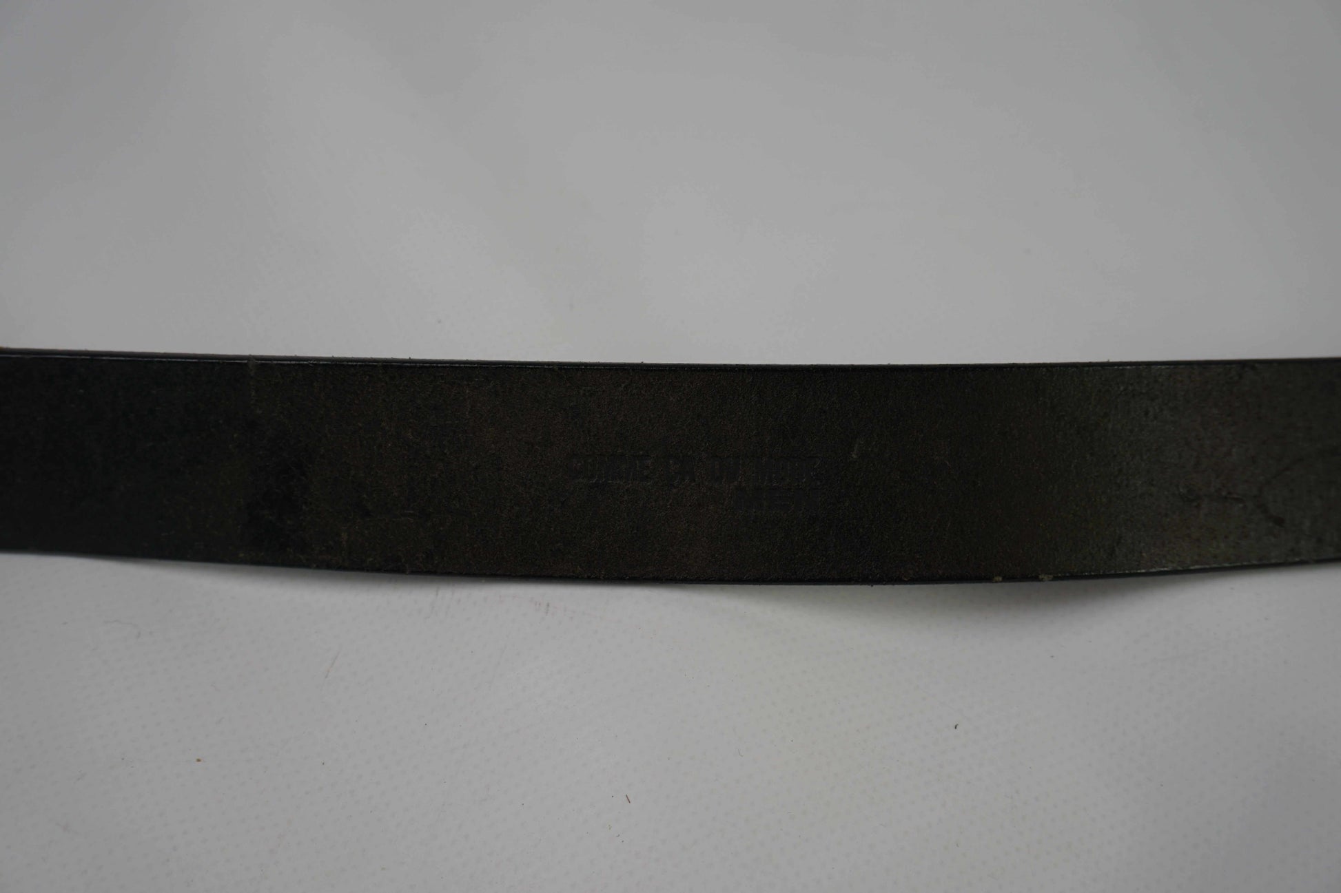 CARTIER Black Leather Belt | LAYZSSHOP | Cartier Vintage