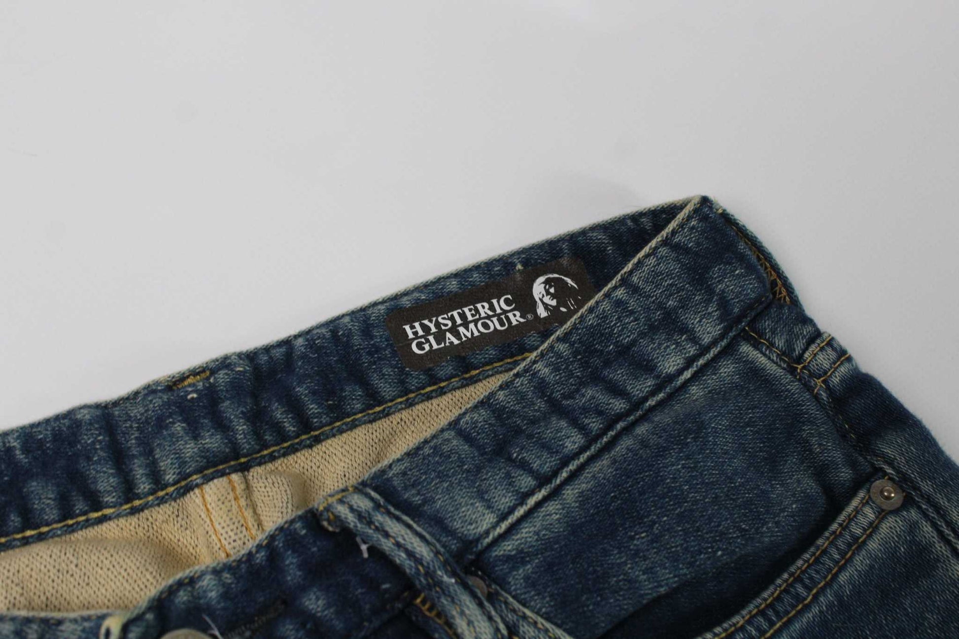 HYSTERIC GLAMOUR Denim Jeans BlueHYSTERIC GLAMOUR Denim Jeans Blue | LAYZSSHOP | Hysteric Glamour 