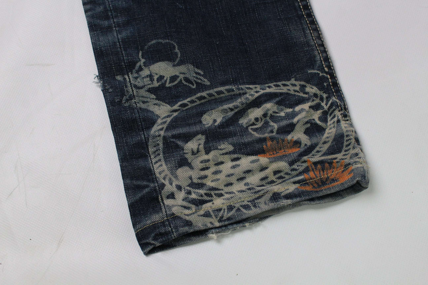 COTTON FARM Painted Jeans | LAYZSSHOP | Cotton Farm Vintage