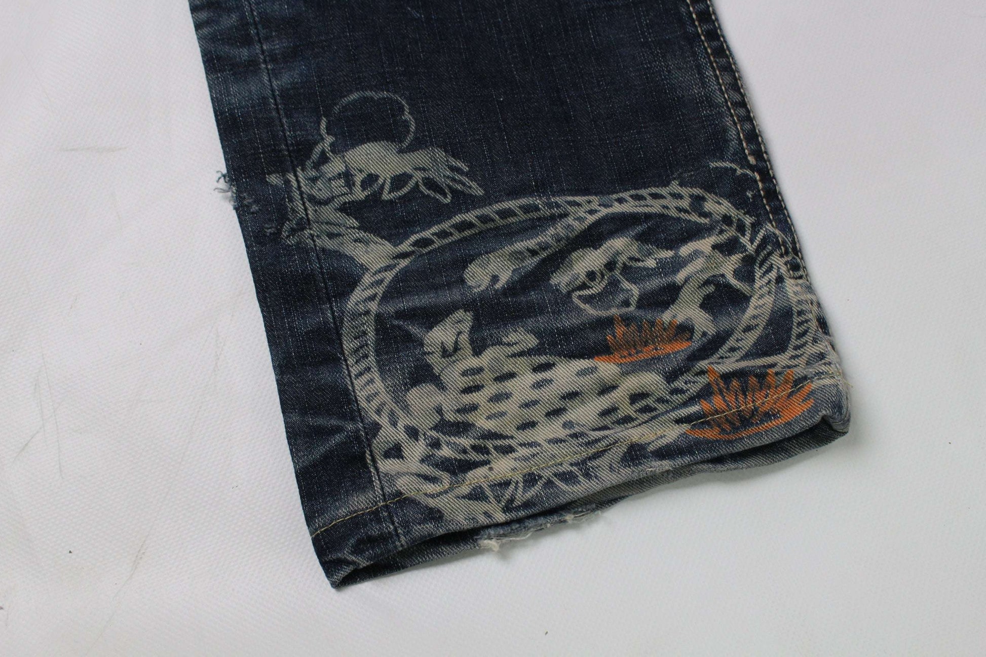 COTTON FARM Painted Jeans | LAYZSSHOP | Cotton Farm Vintage