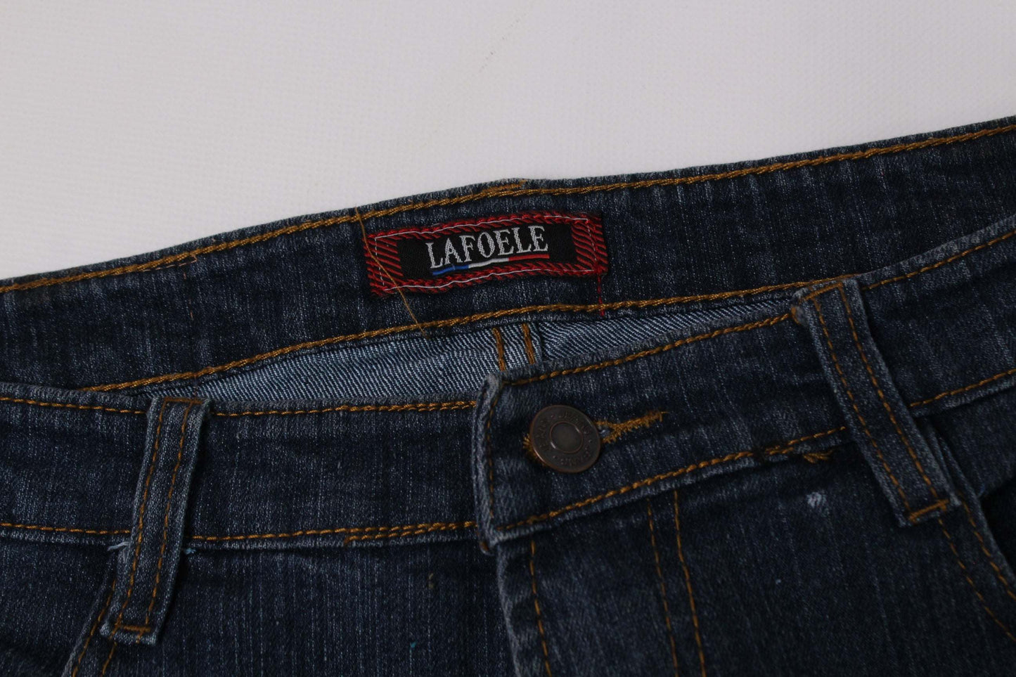 LAFOELE Embroidery Denim | LAYZSSHOP | Lafoele Vintage