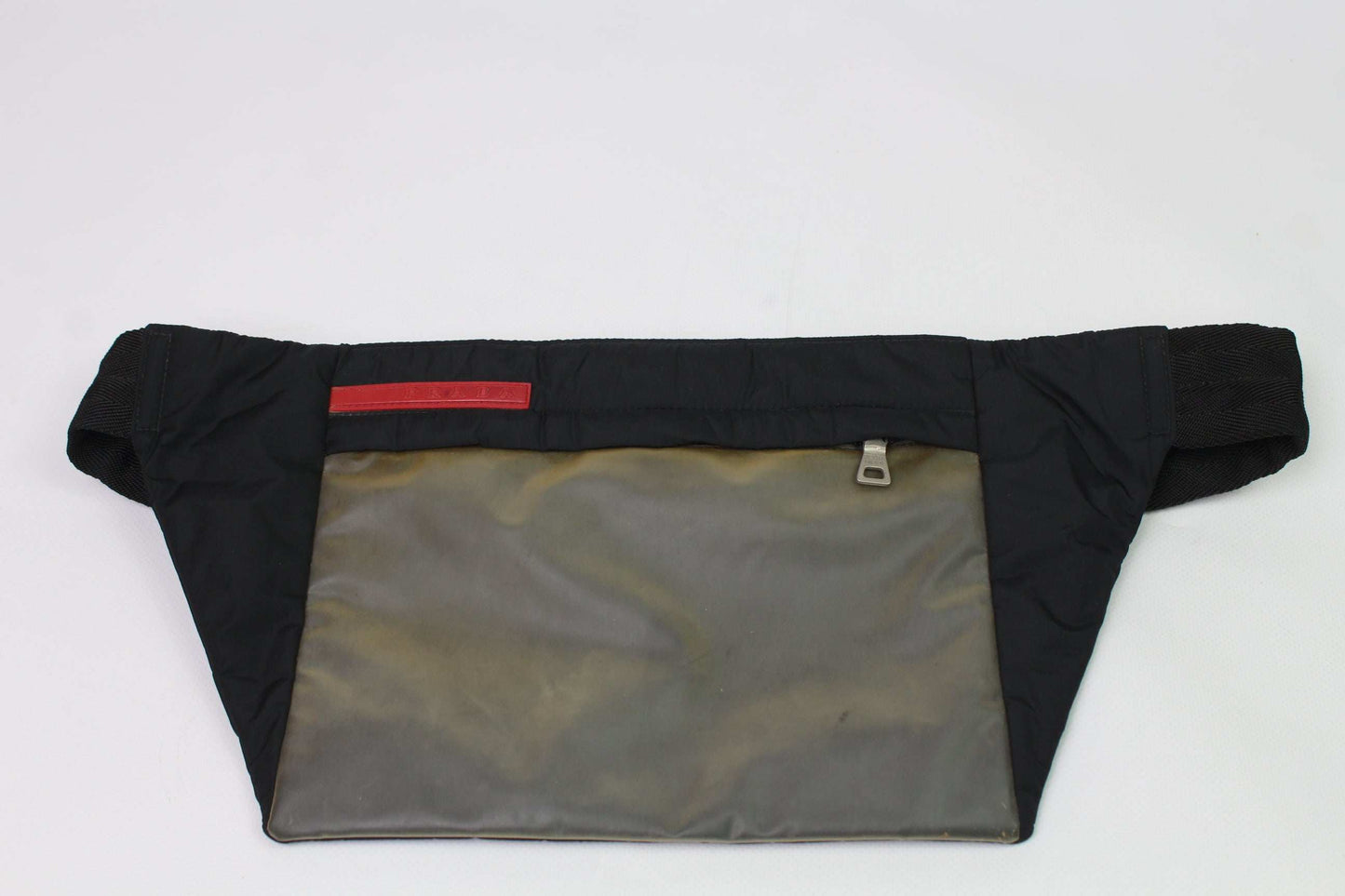 PRADA Sports Waistbag Grey | LAYZSSHOP | Prada Vintage