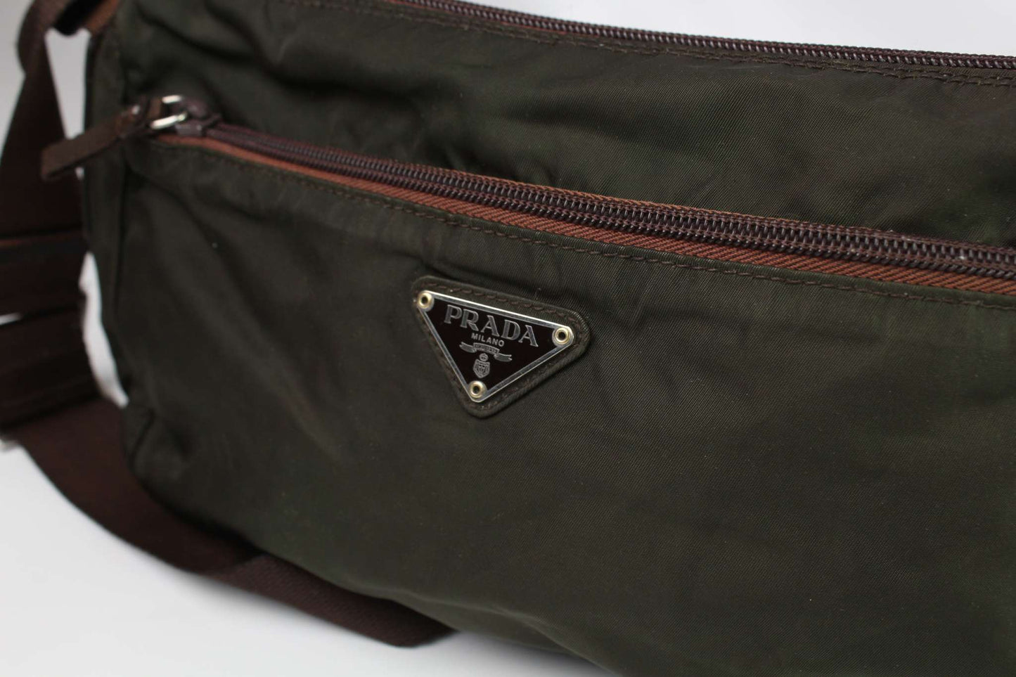 PRADA Crossbody Bag Darkgreen