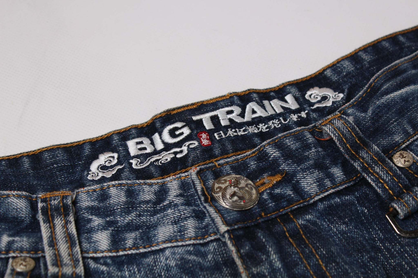 BIG TRAIN Embroidery Denim | LAYZSSHOP | Big Train Vintage