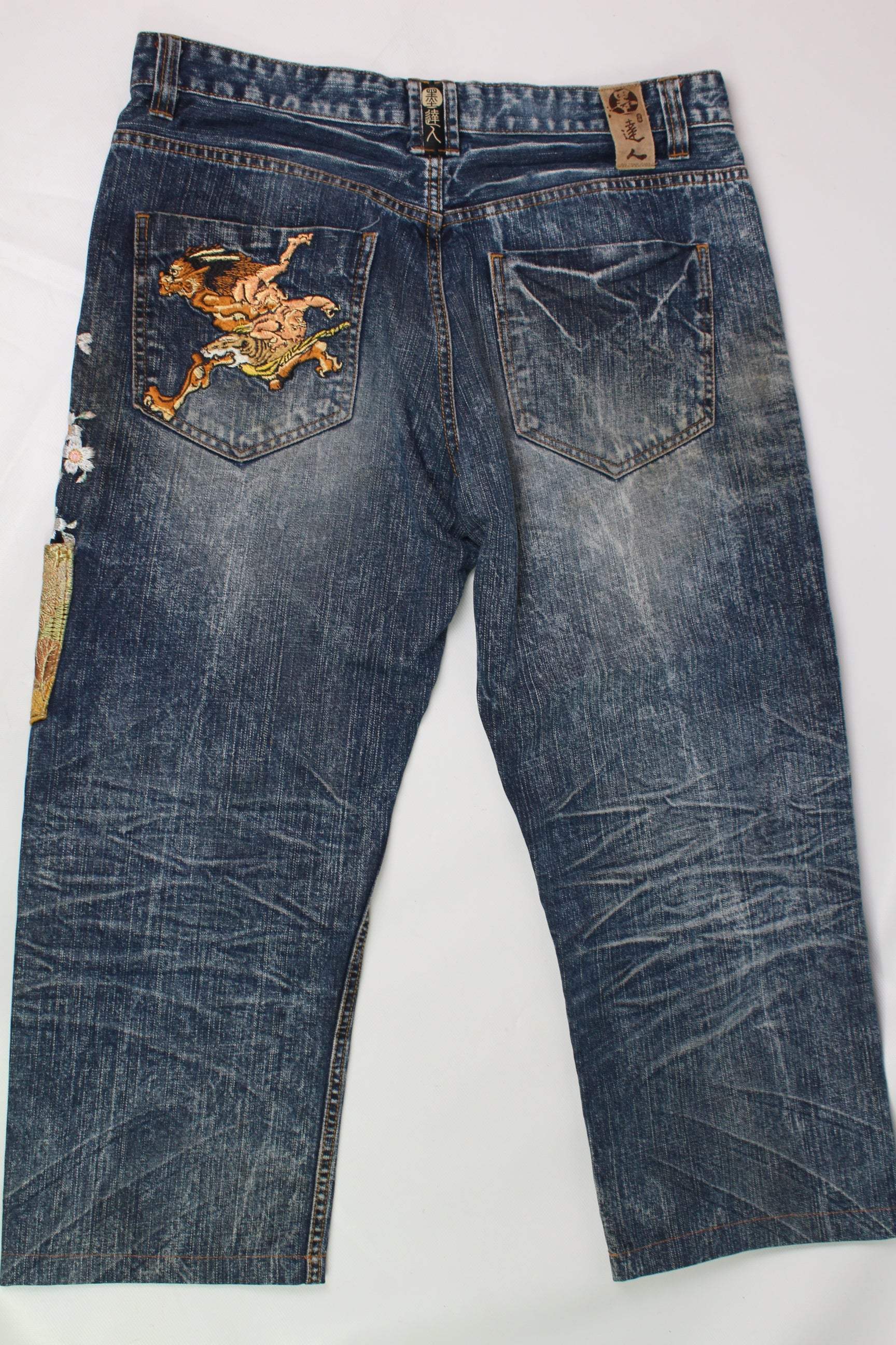 BIG TRAIN Embroidery Denim | LAYZSSHOP | Big Train Vintage