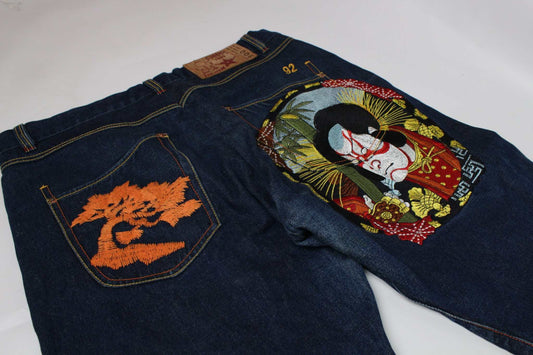 CIANO DENIM Japanese Embroidery JeansCIANO DENIM Japanese Embroidery Jeans | LAYZSSHOP | Ciano Denim 