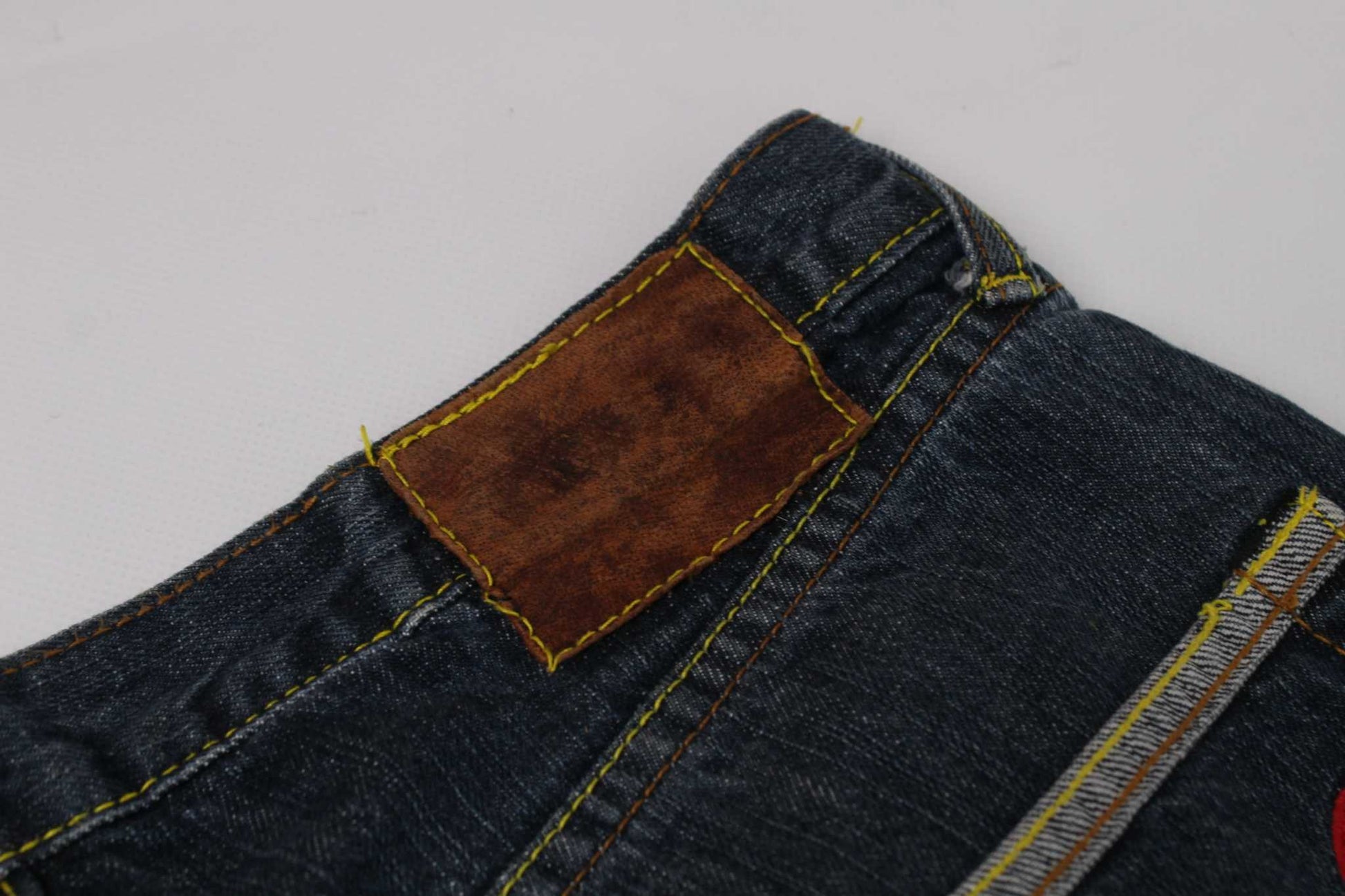 EVISU Japanese Denim Red