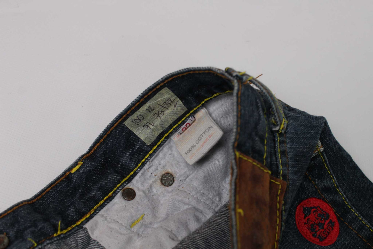 EVISU Japanese Denim Red