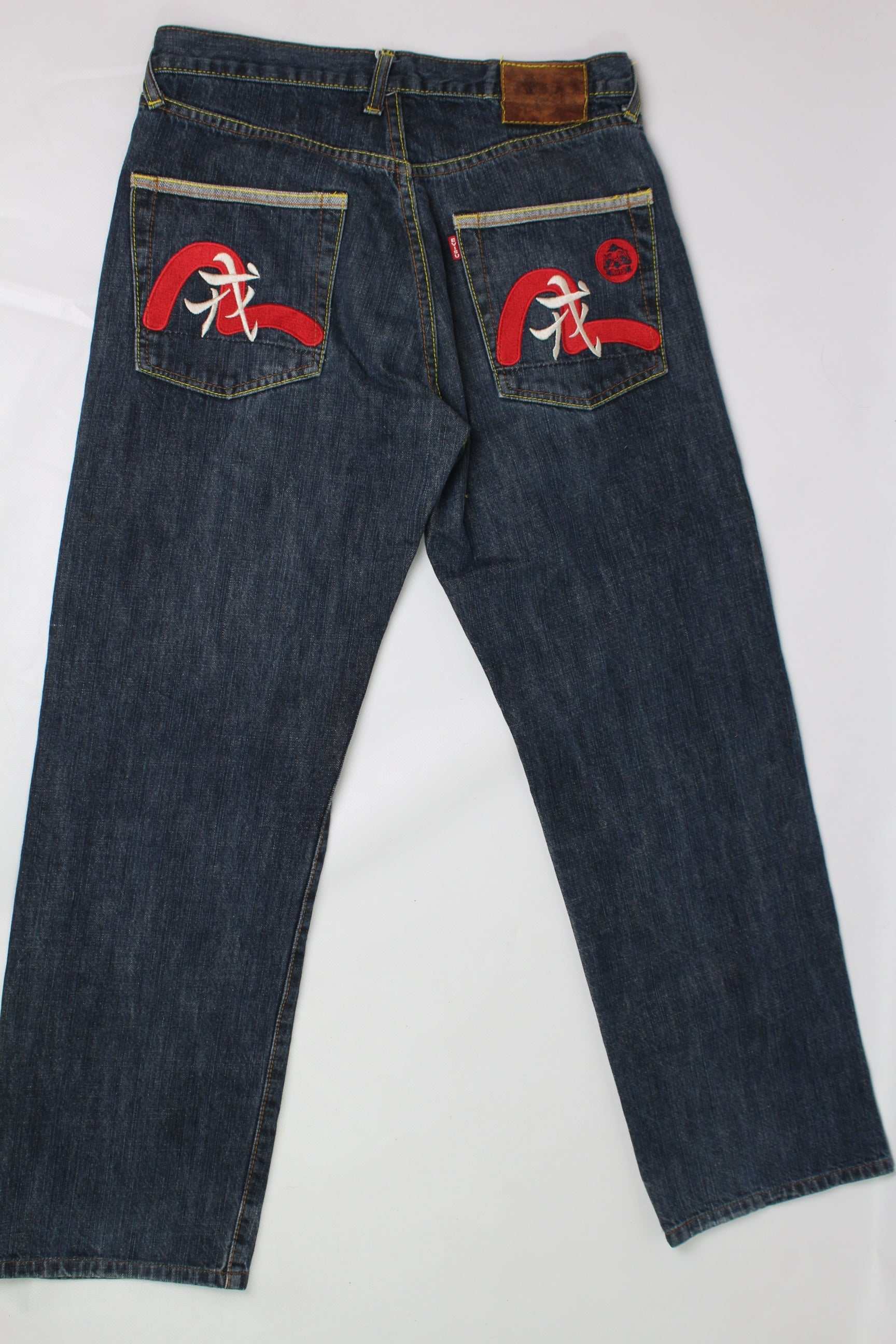 EVISU Japanese Denim Red