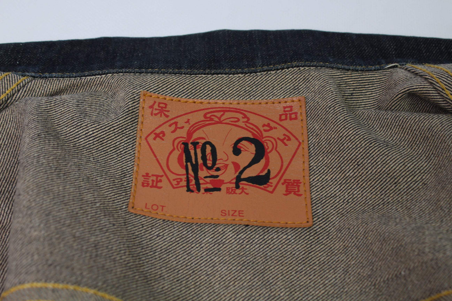 EVISU Japanese Denim Jacket | LAYZSSHOP | Evisu Vintage