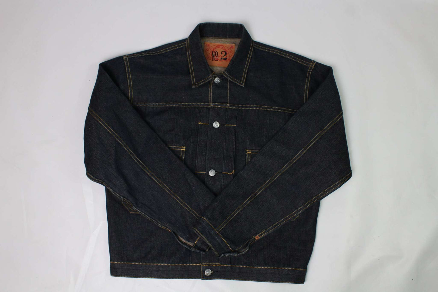 EVISU Japanese Denim Jacket | LAYZSSHOP | Evisu Vintage