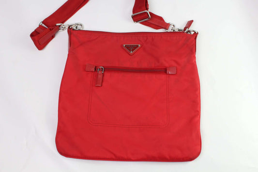 PRADA Slingbag Red with Zipper