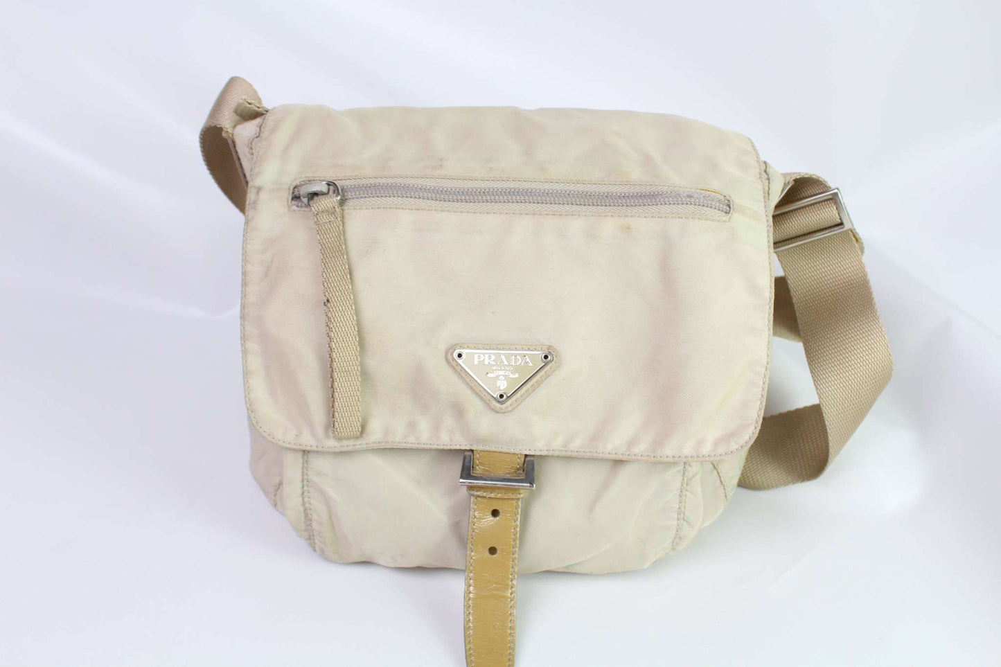 PRADA Messenger Bag White