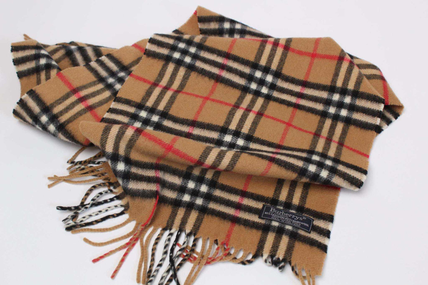 BURBERRY‘S Muffler Novacheck Brown | LAYZSSHOP | Burberry Vintage