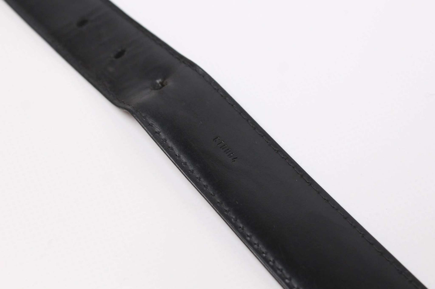 LOUIS VUITTON Epi Leather Belt Black | LAYZSSHOP | Louis Vuitton Vintage