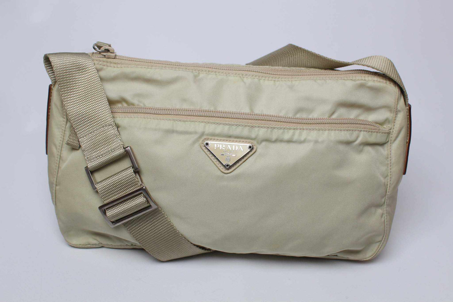 PRADA Crossbody Bag White | LAYZSSHOP | Prada Vintage