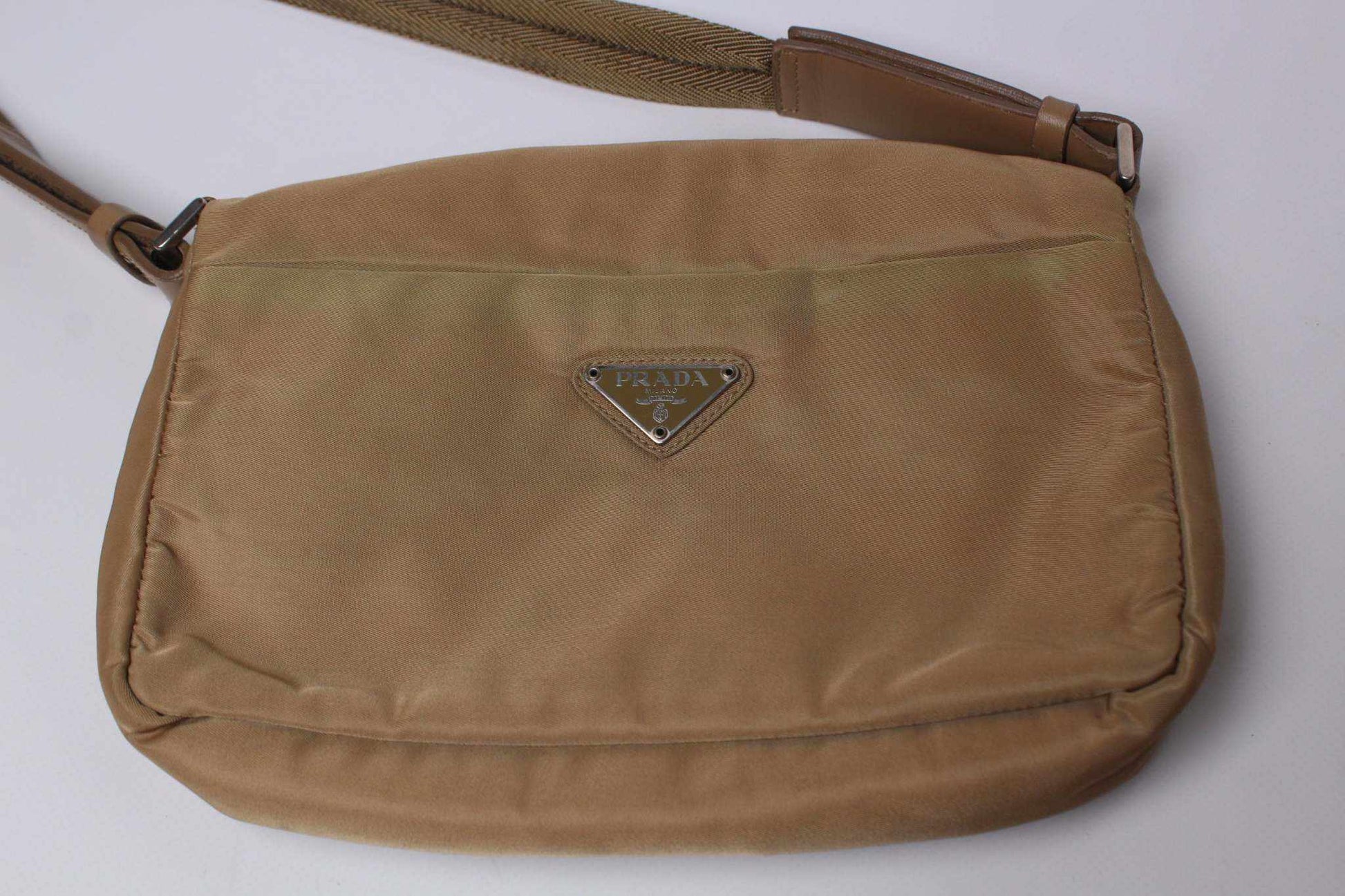 PRADA Sidebag Brown | LAYZSSHOP | Prada Vintage