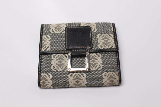 LOEWE Wallet Monogramm Grey