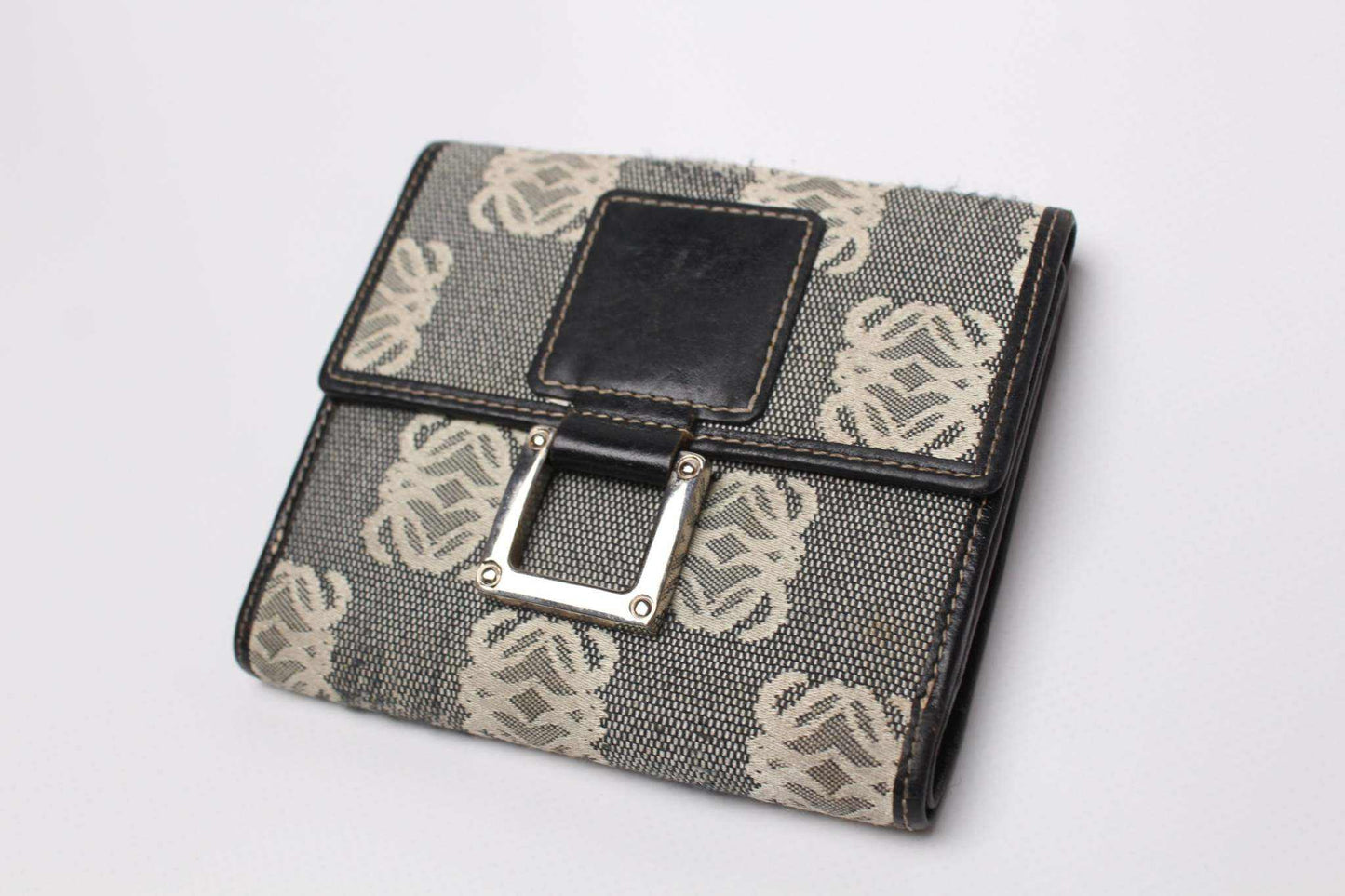 LOEWE Wallet Monogramm Grey | LAYZSSHOP | Loewe Vintage