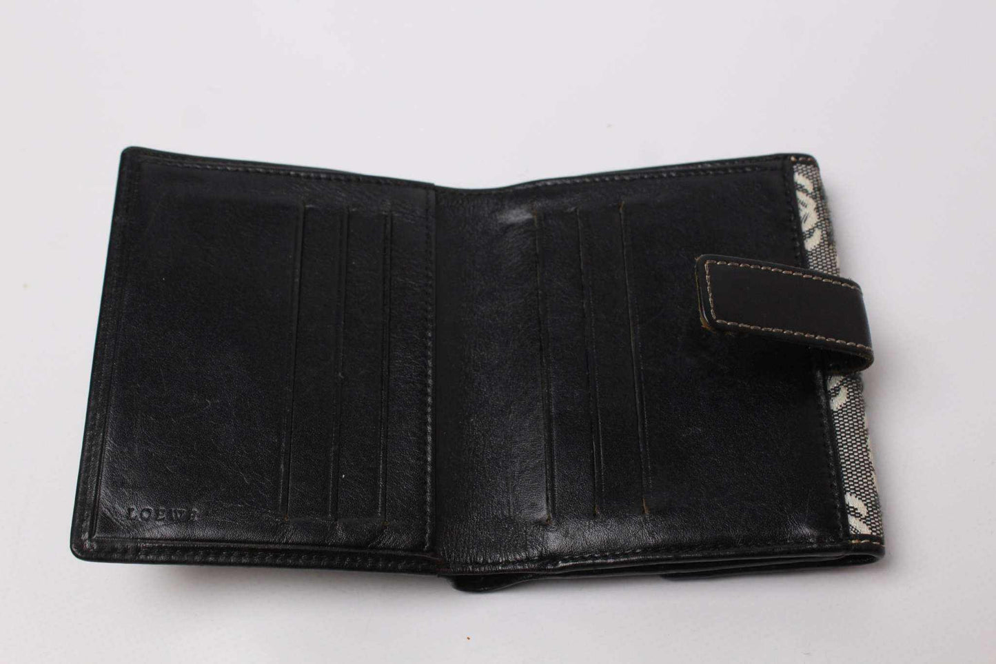 LOEWE Wallet Monogramm Grey | LAYZSSHOP | Loewe Vintage