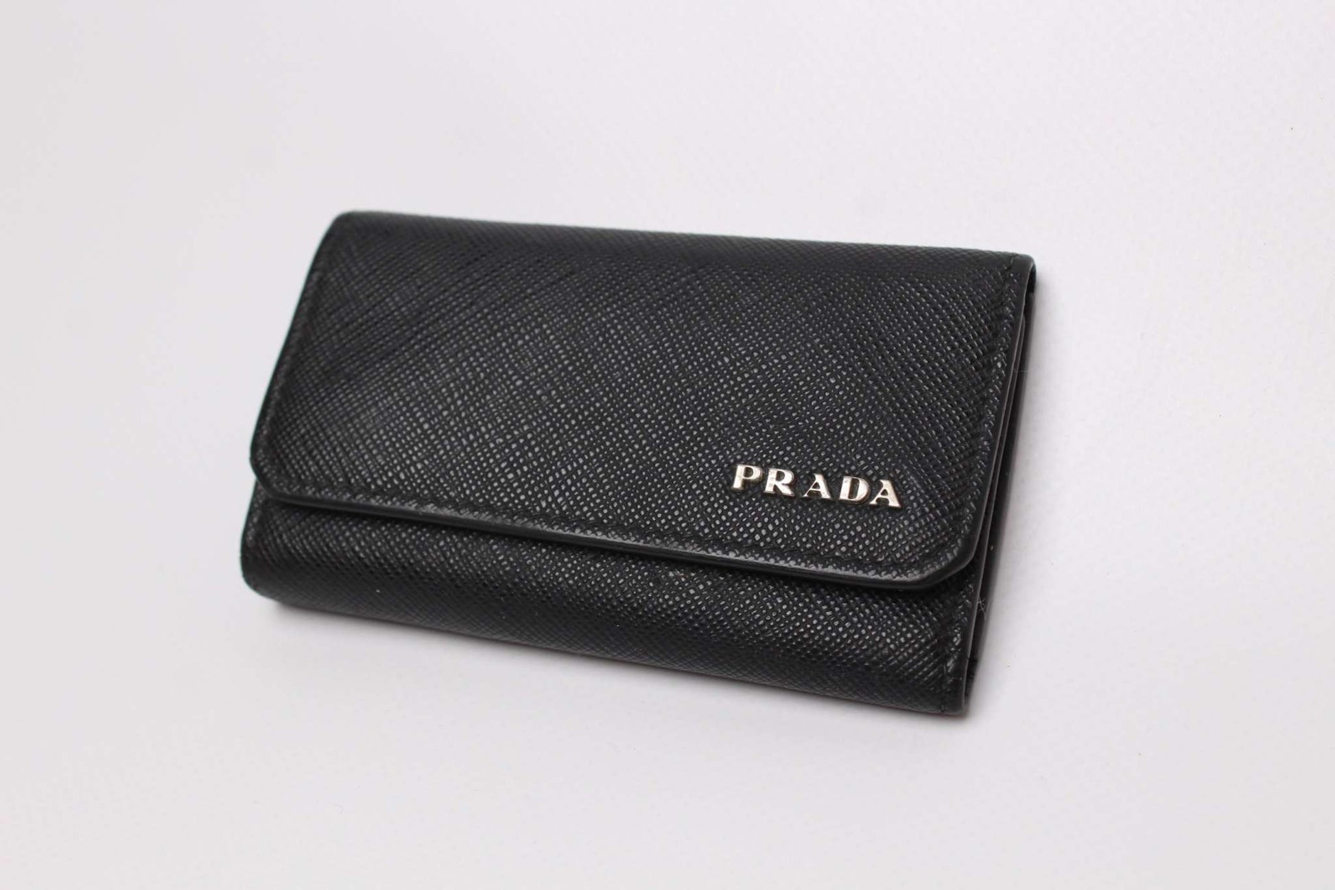 Prada Keyholder Black | LAYZSSHOP | Prada Vintage