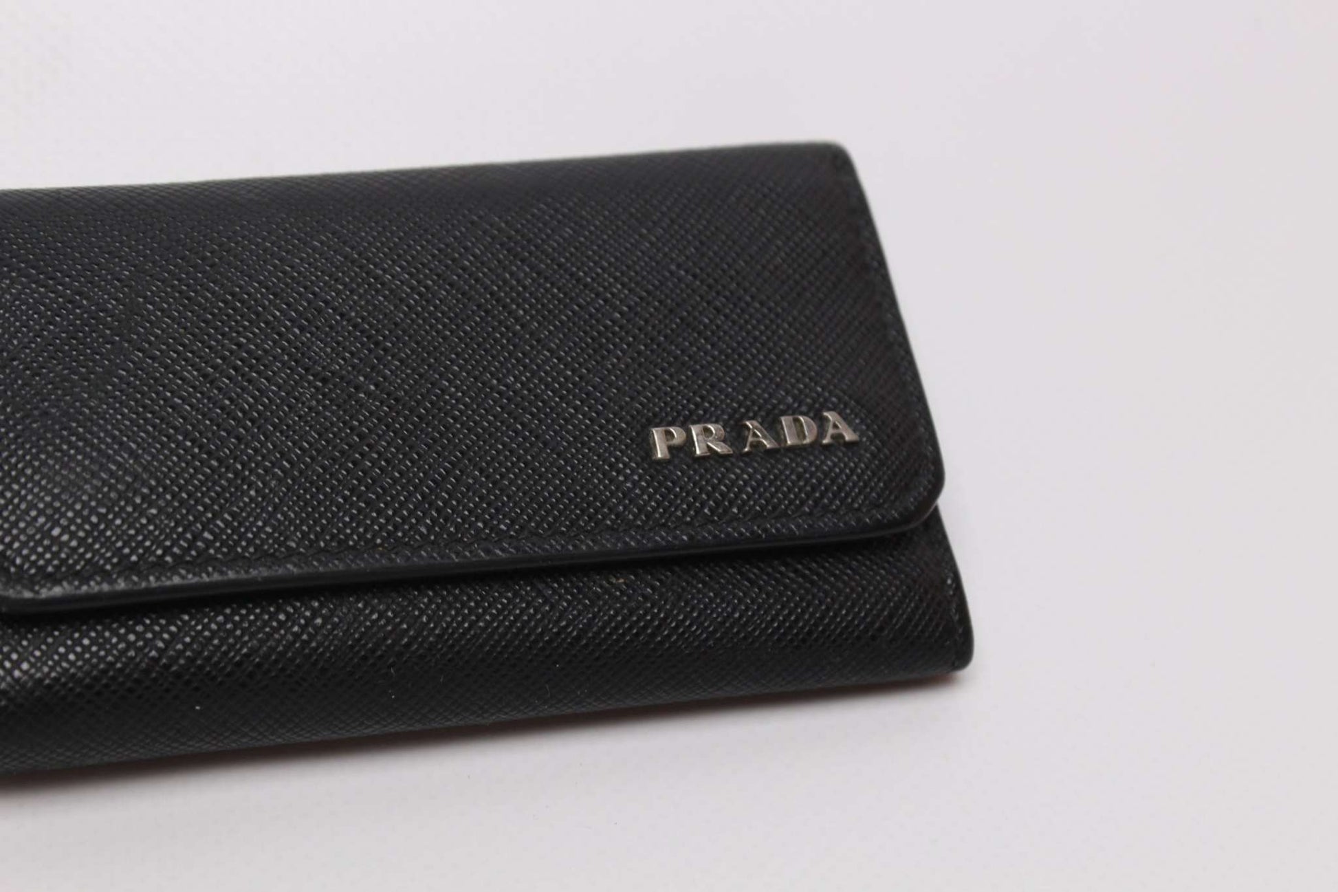 Prada Keyholder Black | LAYZSSHOP | Prada Vintage