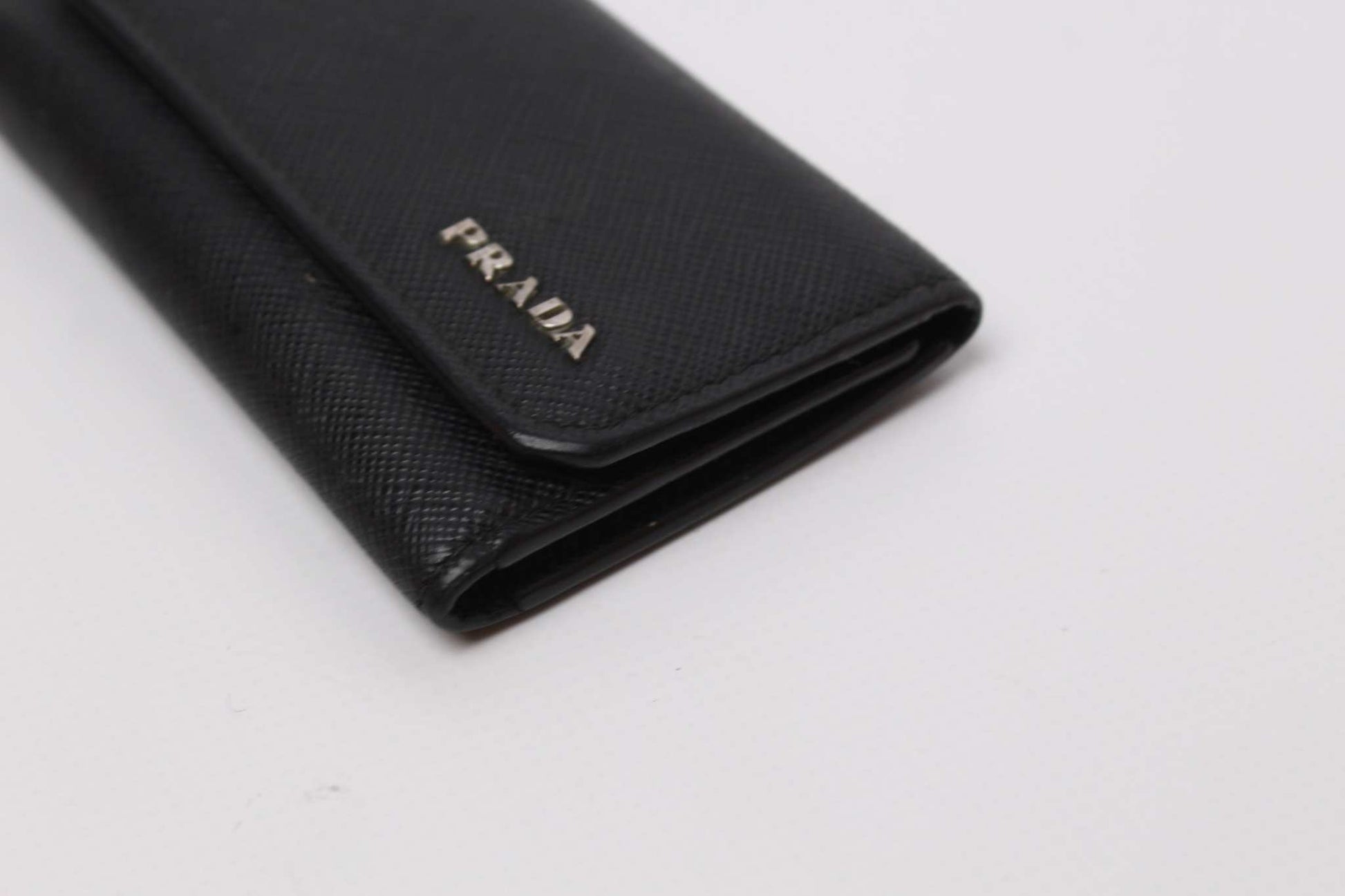 Prada Keyholder Black | LAYZSSHOP | Prada Vintage